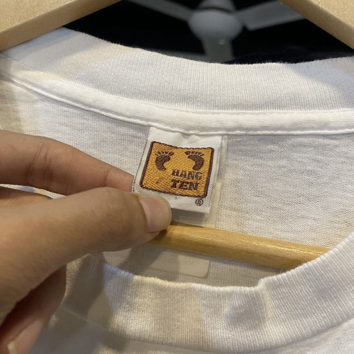 Hang Ten VINTAGE HANG TEN TEE HAWAII SURF ALL NATURAL Size US L / EU 52-54 / 3 - 10 Thumbnail