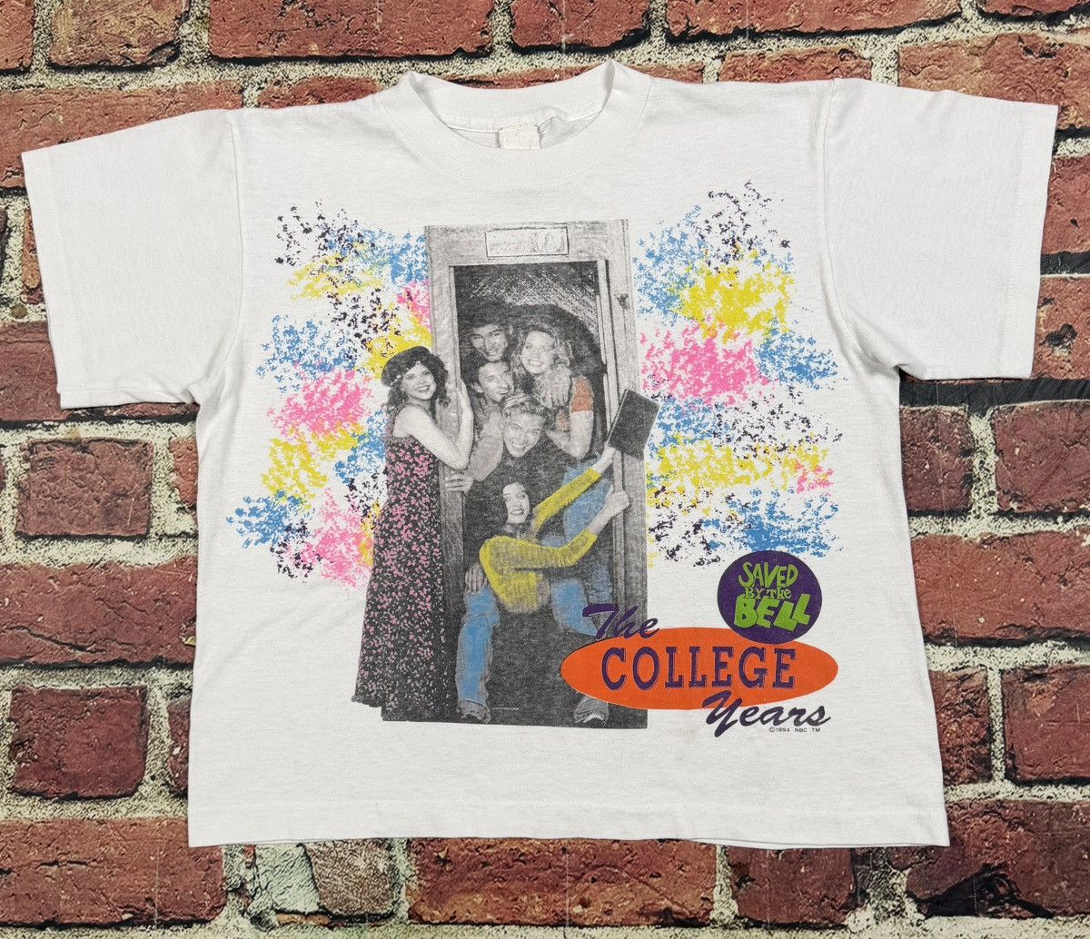 Vintage Vintage 1994 Saved by the Bell The College Years Cast Tee Size US M / EU 48-50 / 2 - 1 Thumbnail