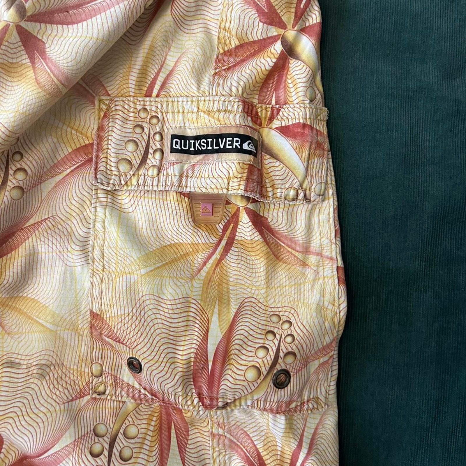 Quiksilver Y2k quicksilver trunks Size US 35 - 4 Thumbnail