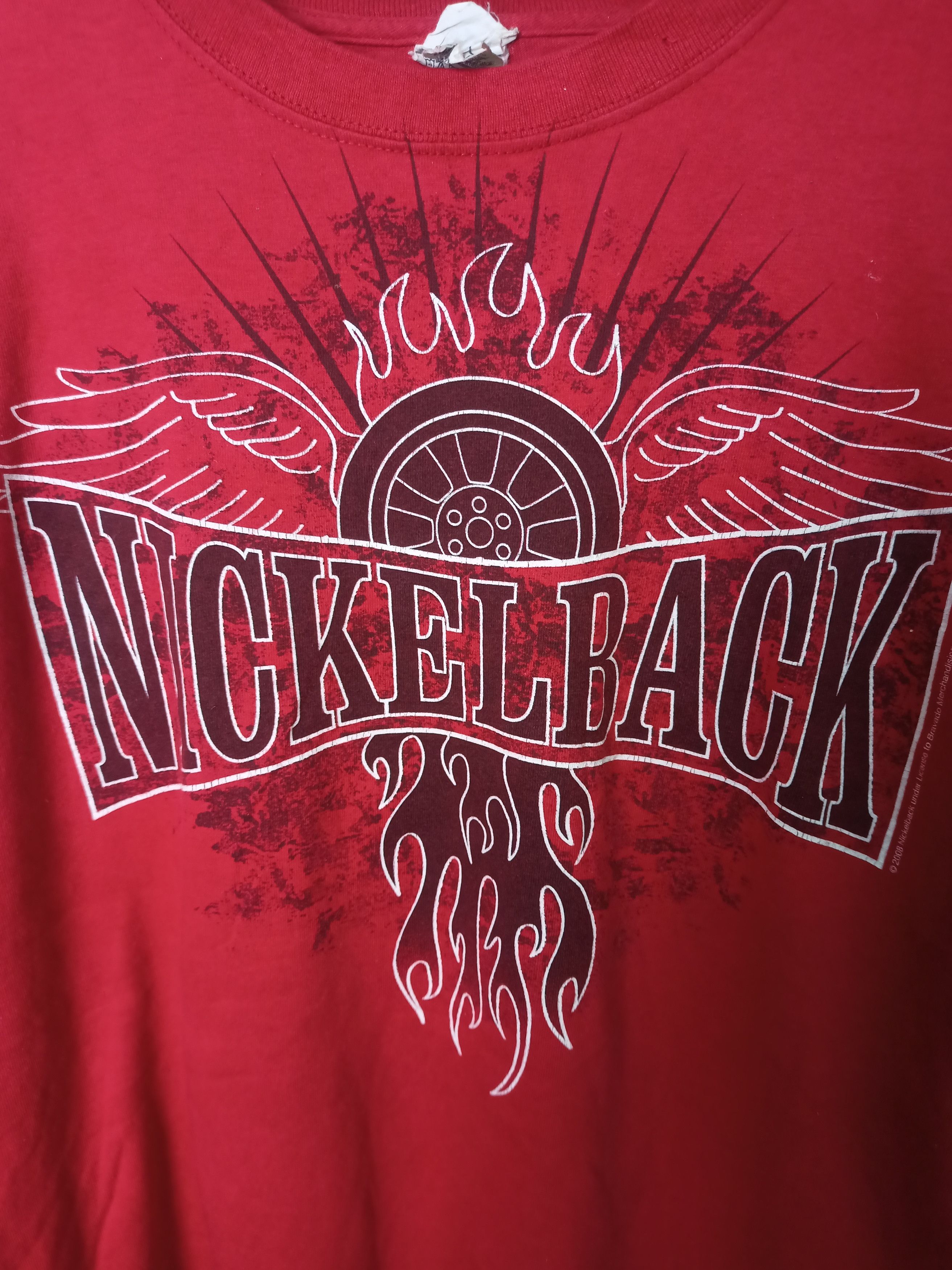 Band Tees Vintage Y2k Band Nickelback 2009 Size US XL / EU 56 / 4 - 3 Thumbnail
