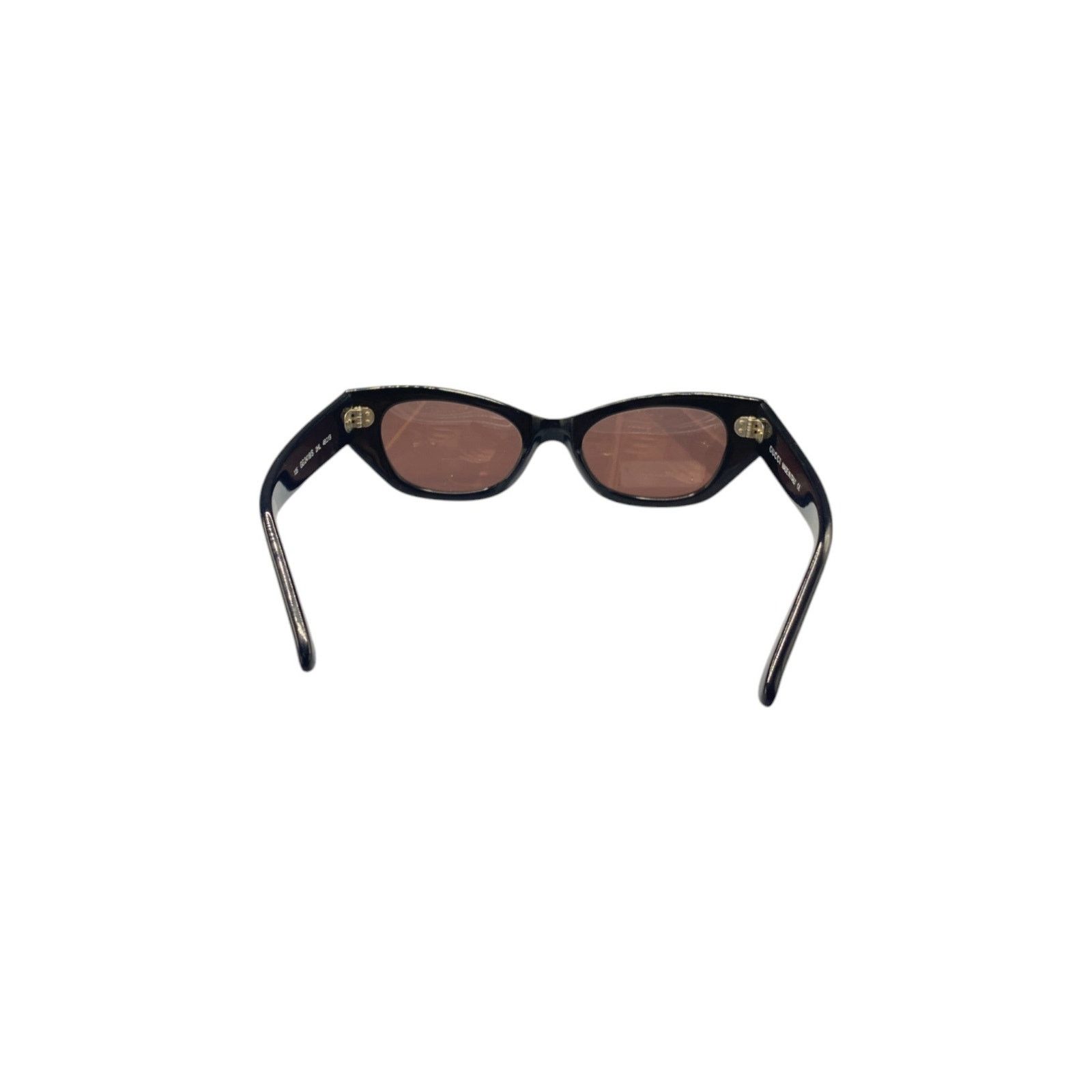 Gucci Black Cat Eye Sunglasses Size ONE SIZE - 5 Thumbnail