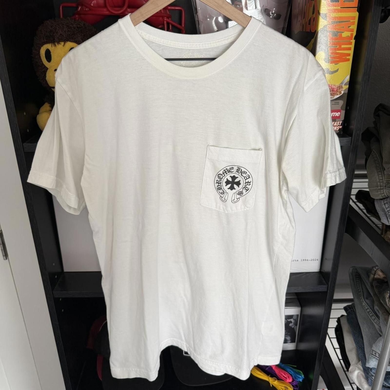 Chrome Hearts Chrome Hearts Hollywood Script T Shirt Size US L / EU 52-54 / 3 - 2 Thumbnail