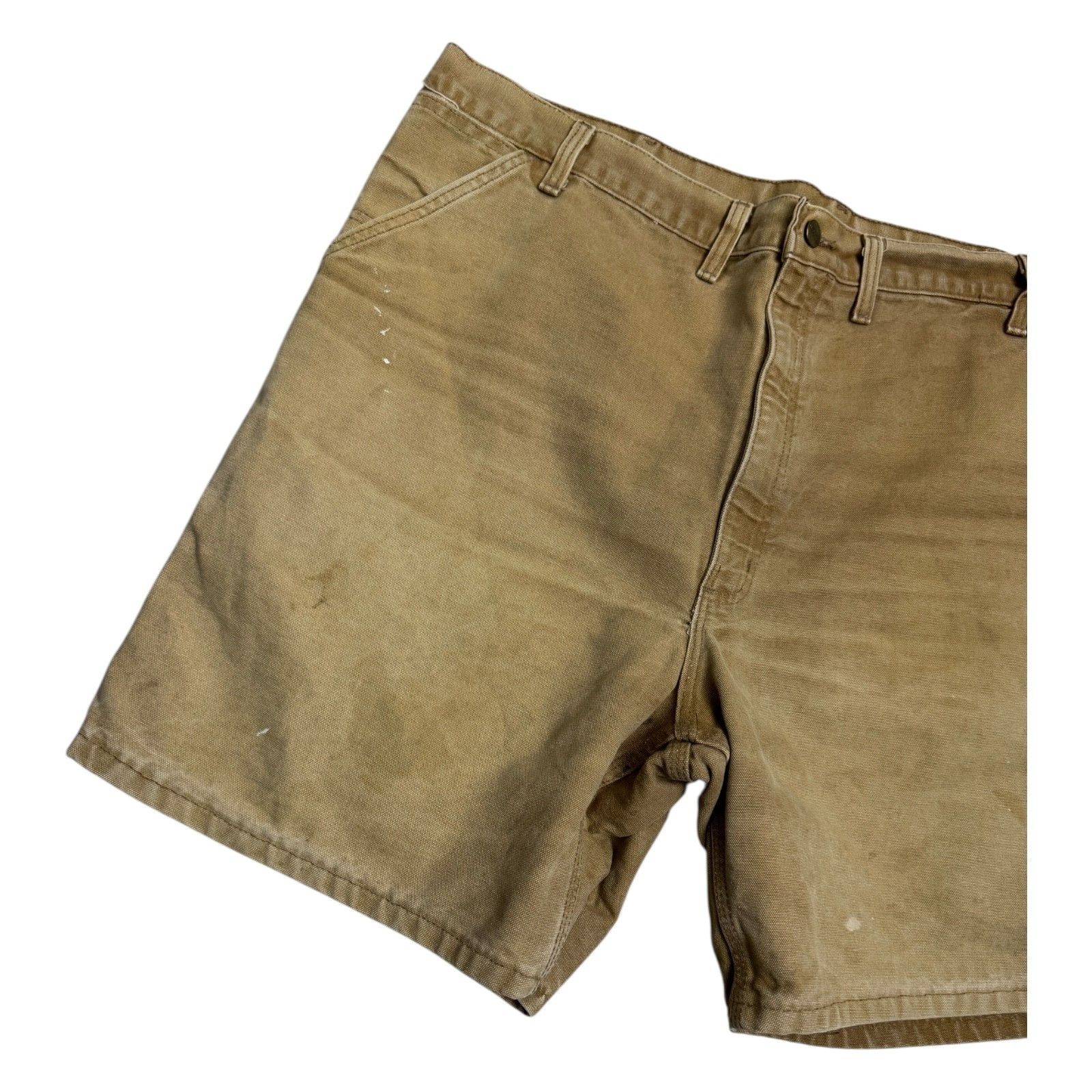 Carhartt CARHARTT Vintage 90s Work Wear Canvas Duck Denim Shorts 2XL Size US 42 / EU 58 - 5 Thumbnail