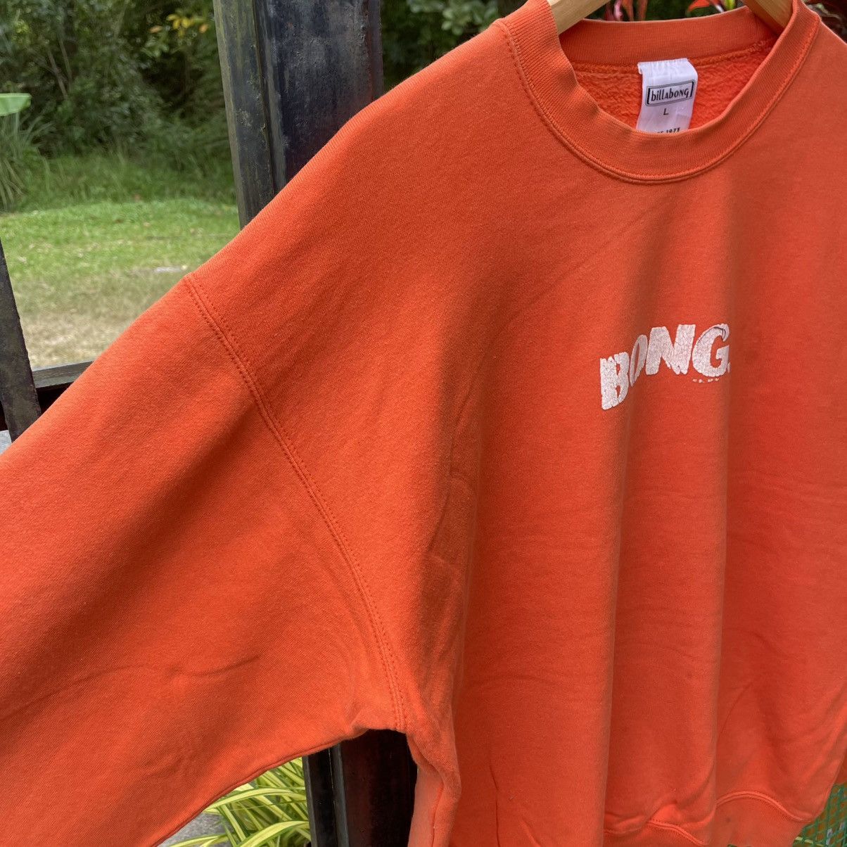 Billabong 🔥Vintage 90s Billabong Center Spellout Sweatshirts Size US M / EU 48-50 / 2 - 6 Thumbnail