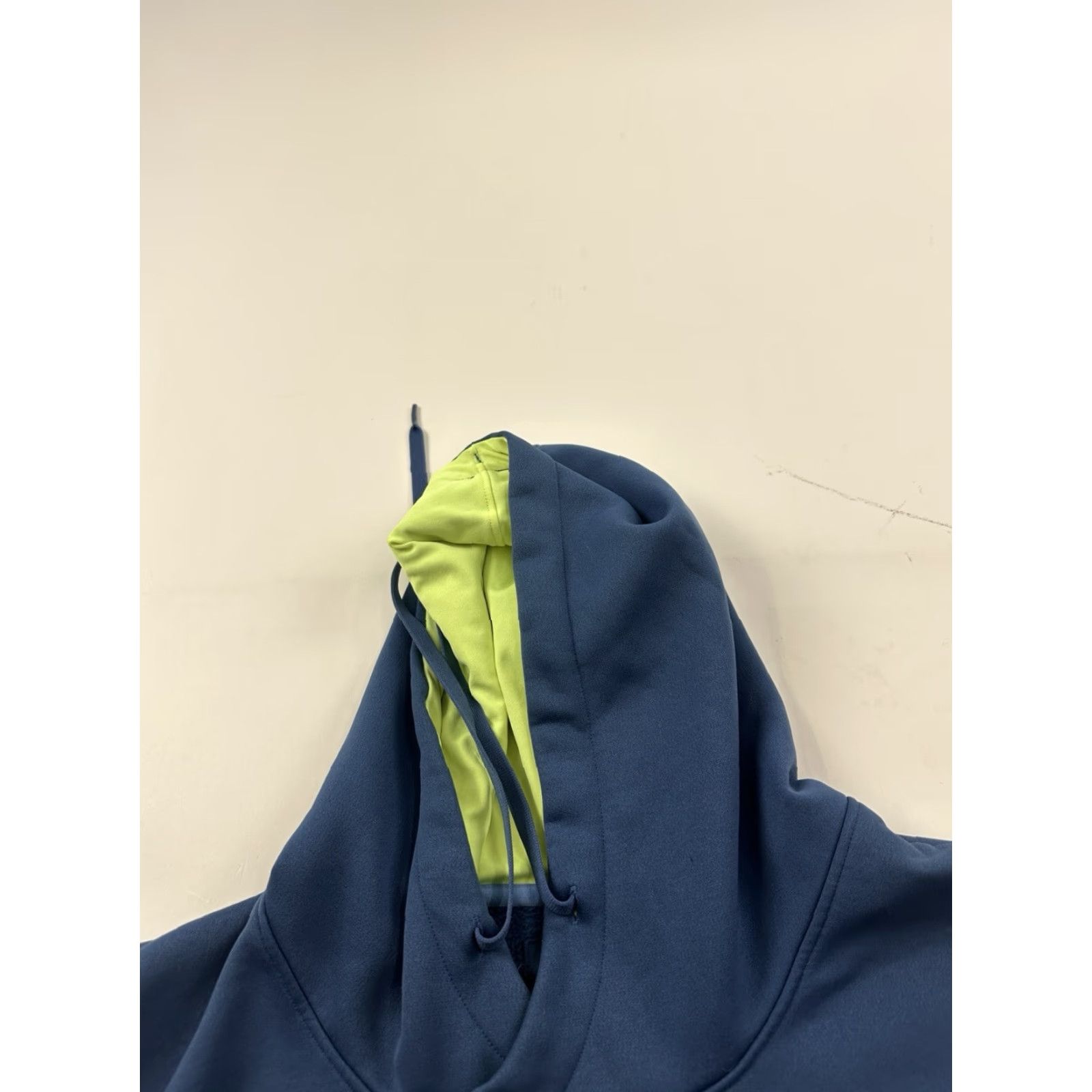 Under Armour Under Armour Hoodie Mens Large Blue Pullover Coldgear Storm Logo Fleece Long Sleeve Hooded Sweatshirt Size US L / EU 52-54 / 3 - 6 Thumbnail