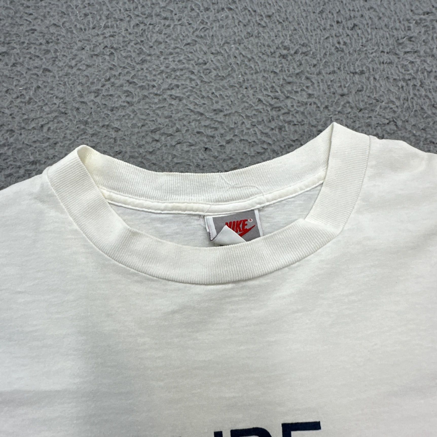 Nike VINTAGE Nike Jordan Babe Ruth Baseball T Shirt USA Gray L Men's 90s Graphic Tee Size US L / EU 52-54 / 3 - 3 Thumbnail