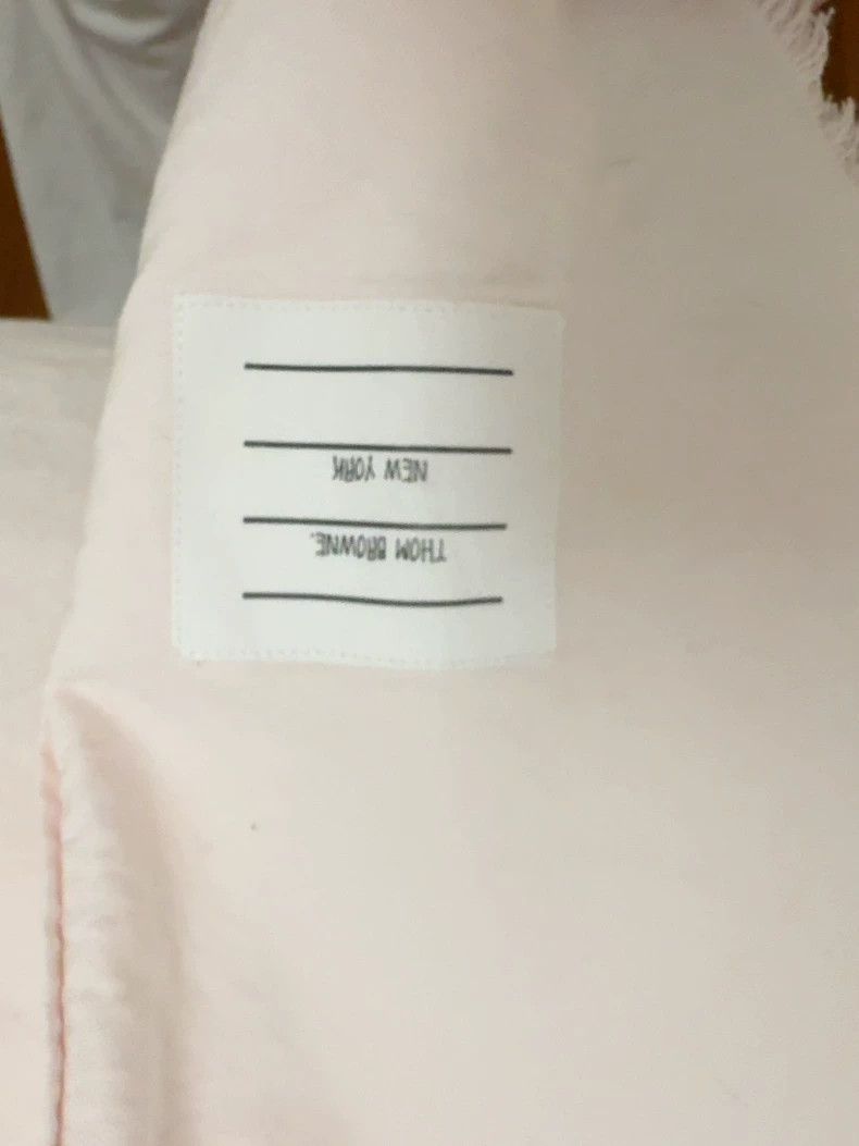 Thom Browne Thom Browne Light pink shirt Size XS / US 0-2 / IT 36-38 - 3 Thumbnail