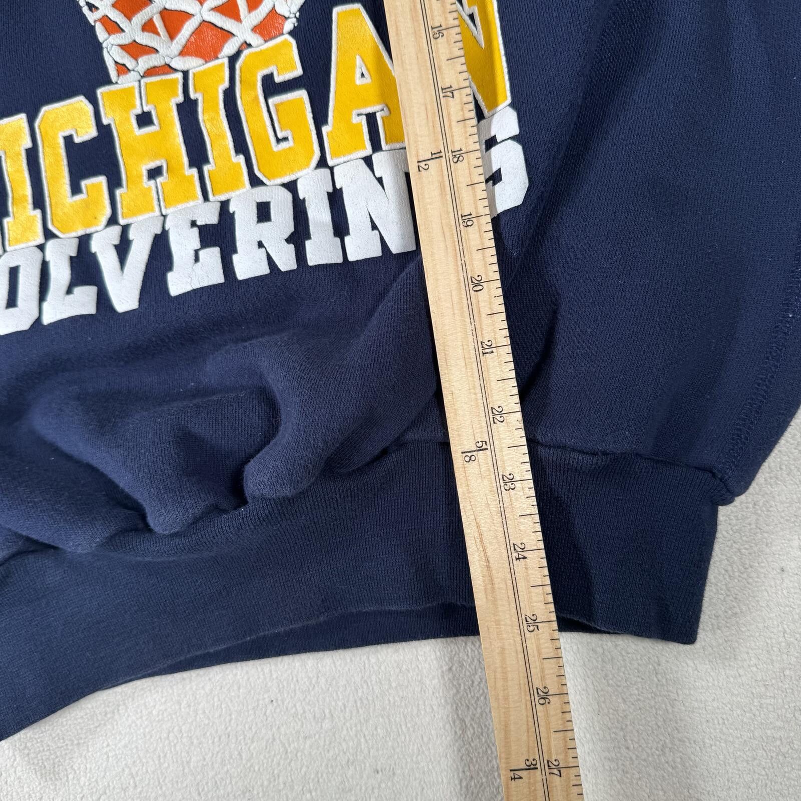 NCAA Vtg 90s Michigan Wolverines NCAA Basketball Champs Sweater Size US L / EU 52-54 / 3 - 3 Thumbnail