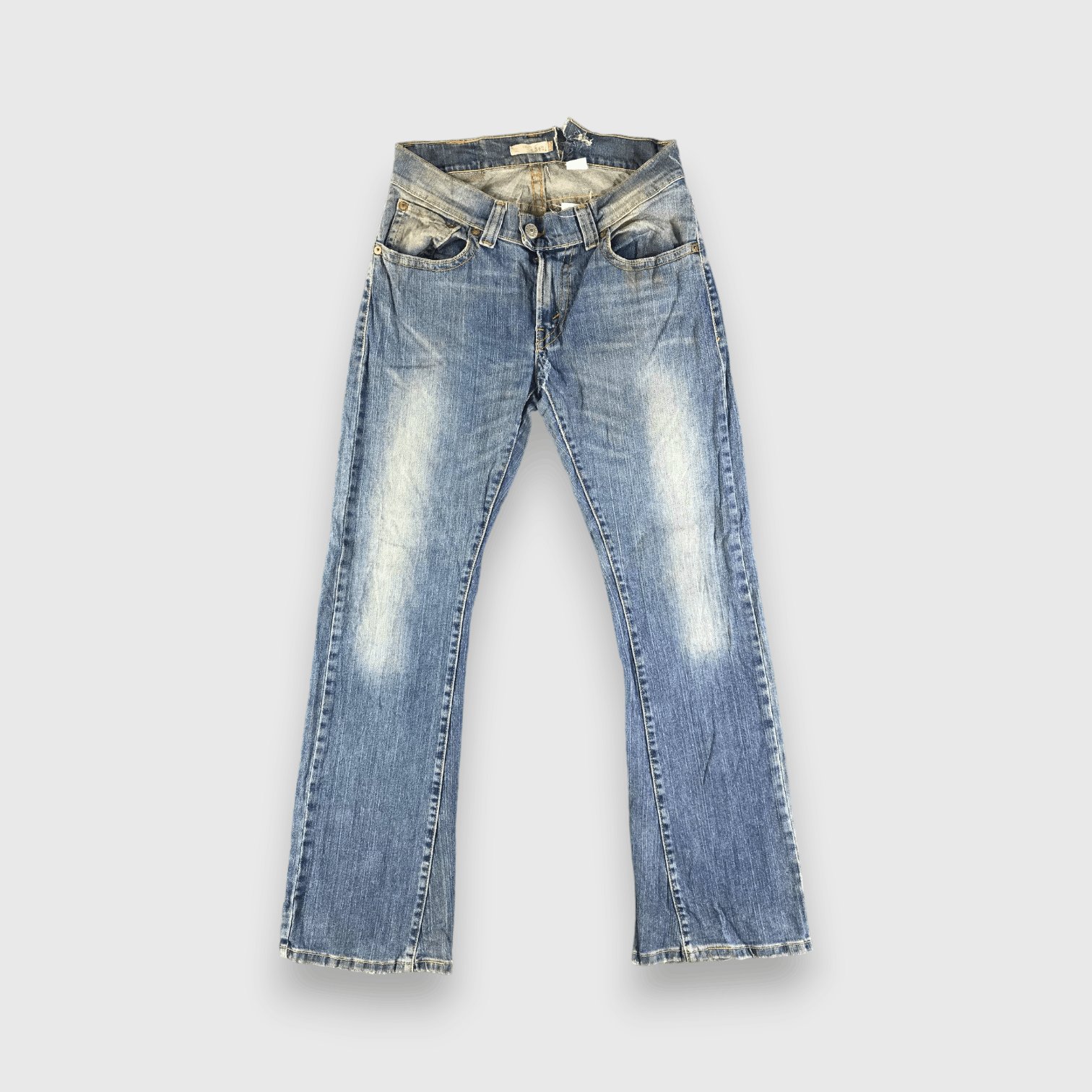 Levi's Vintage Blue Wash Levis 542 Jeans-J3326 Size US 33 - 1 Thumbnail