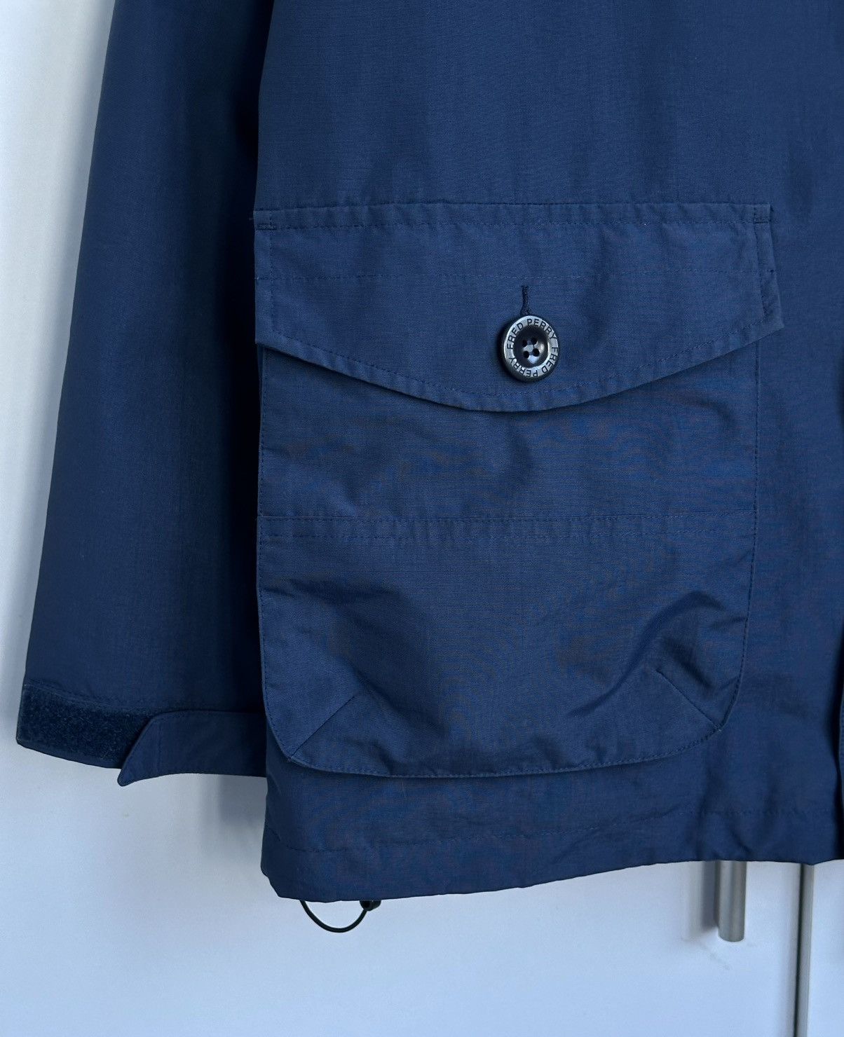 Fred Perry FRED PERRY Men Hooded Water Resist Parka Coat Jacket Size L Size US L / EU 52-54 / 3 - 8 Thumbnail