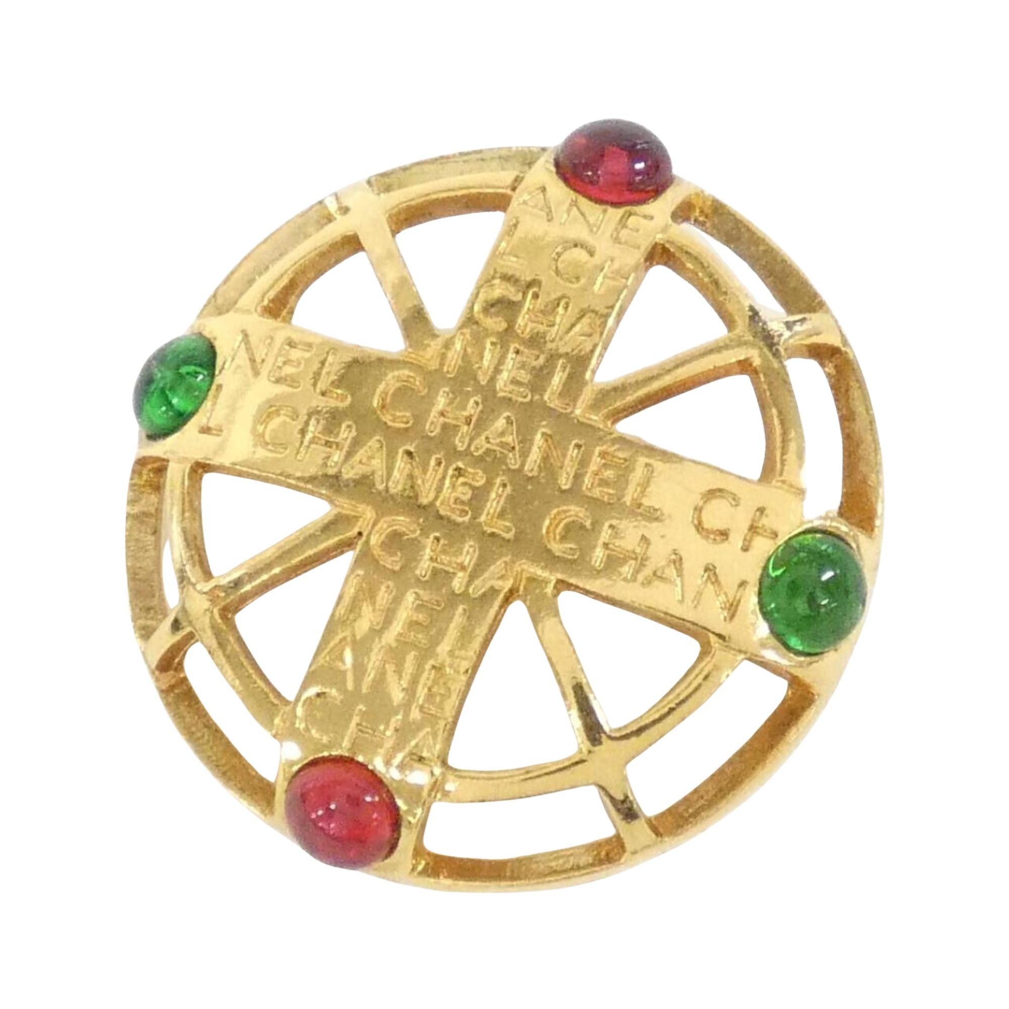 Chanel Chanel Gripoix brooch Size ONE SIZE - 1 Thumbnail