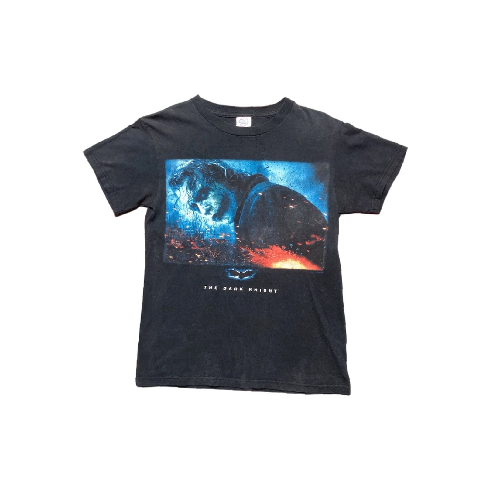 Vintage VINTAGE Batman T-Shirt Dark Knight 2008 Joker Heath Ledger Black Small Mens - Batman, Batman, T-Shirt, Black, 2008, 2000s Size US S / EU 44-46 / 1 - 1 Thumbnail