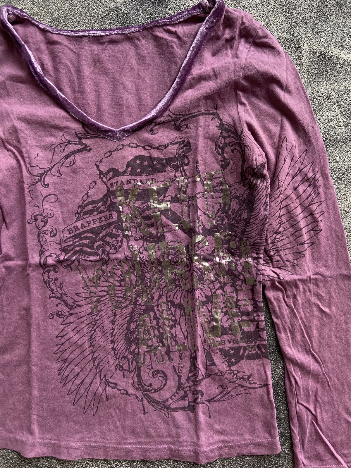 Hysteric Glamour Y2k Brappers Longsleeve Poem Longsleeve Size US S / EU 44-46 / 1 - 2 Thumbnail