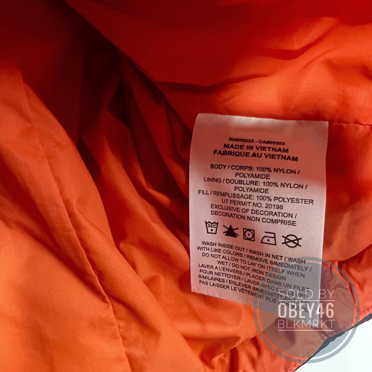 Nike ACG Nike ACG Vest Rope De Dope Primaloft Orange Size US L / EU 52-54 / 3 - 4 Thumbnail