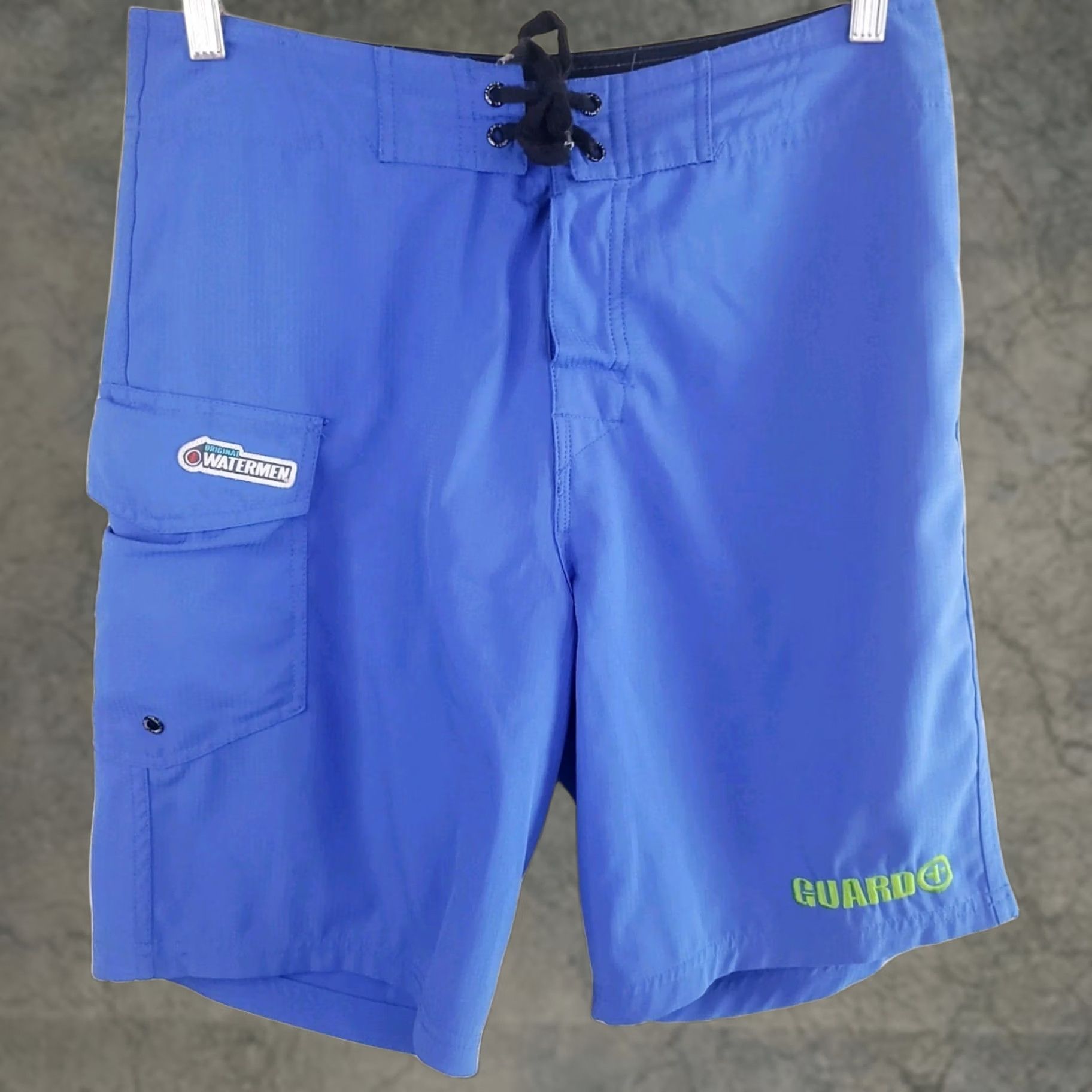 Vintage Waterman Original Lifeguard Men’s 30 Blue Swimsuit Board Shorts Trunks Size US 30 / EU 46 - 1 Thumbnail