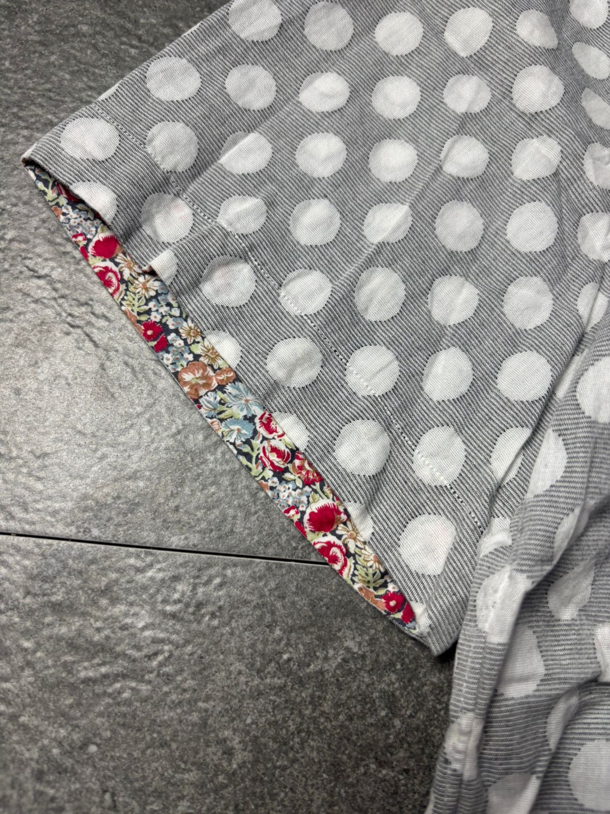 Japanese Brand RARE 2000s Jipijapa Japan Polkadot Cut & Sew Button-Up Shirt Size US M / EU 48-50 / 2 - 6 Thumbnail
