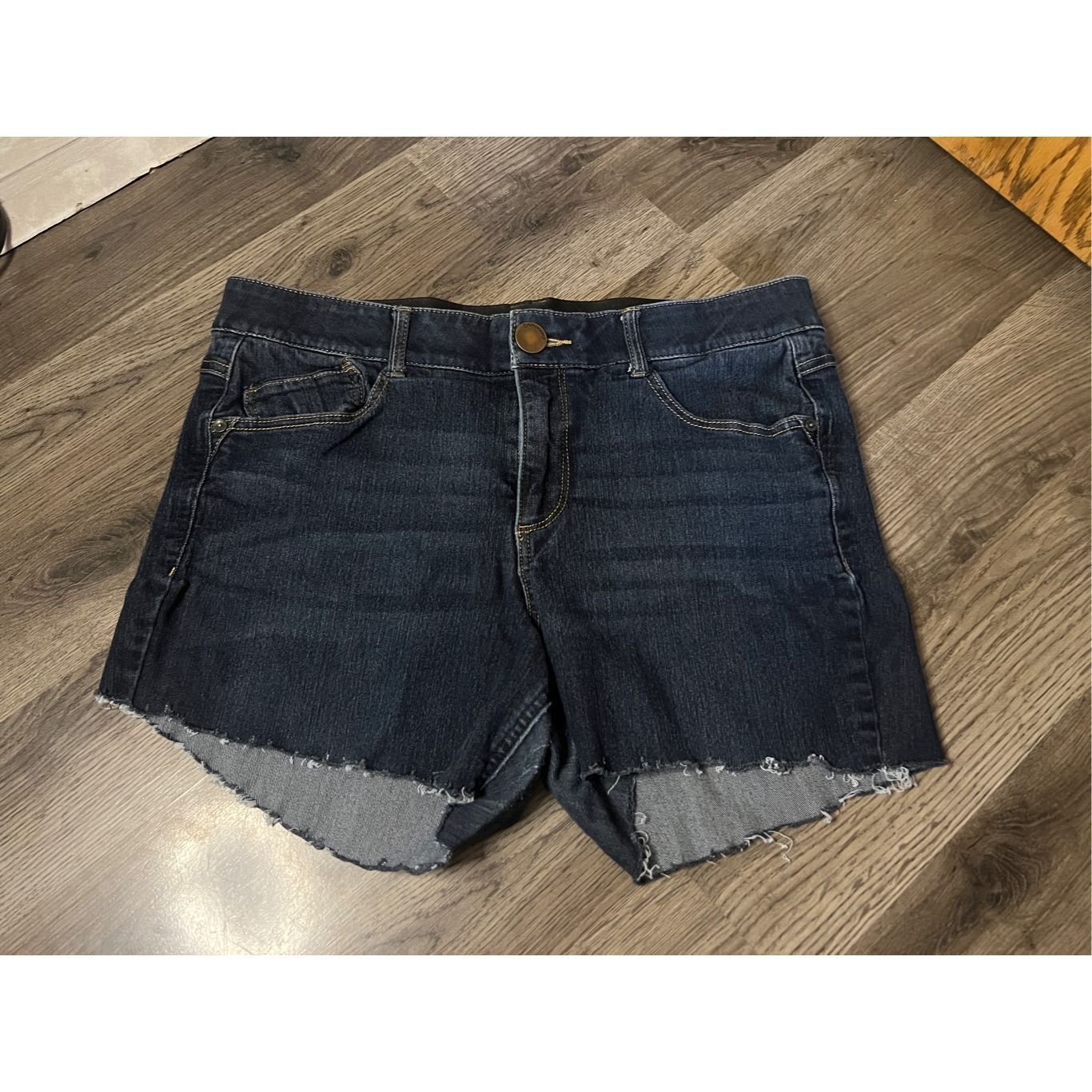 Other Democracy Blue Jean Cut Off Shorts Woman’s Size 12 Size 34" / US 12 / IT 48 - 1 Thumbnail