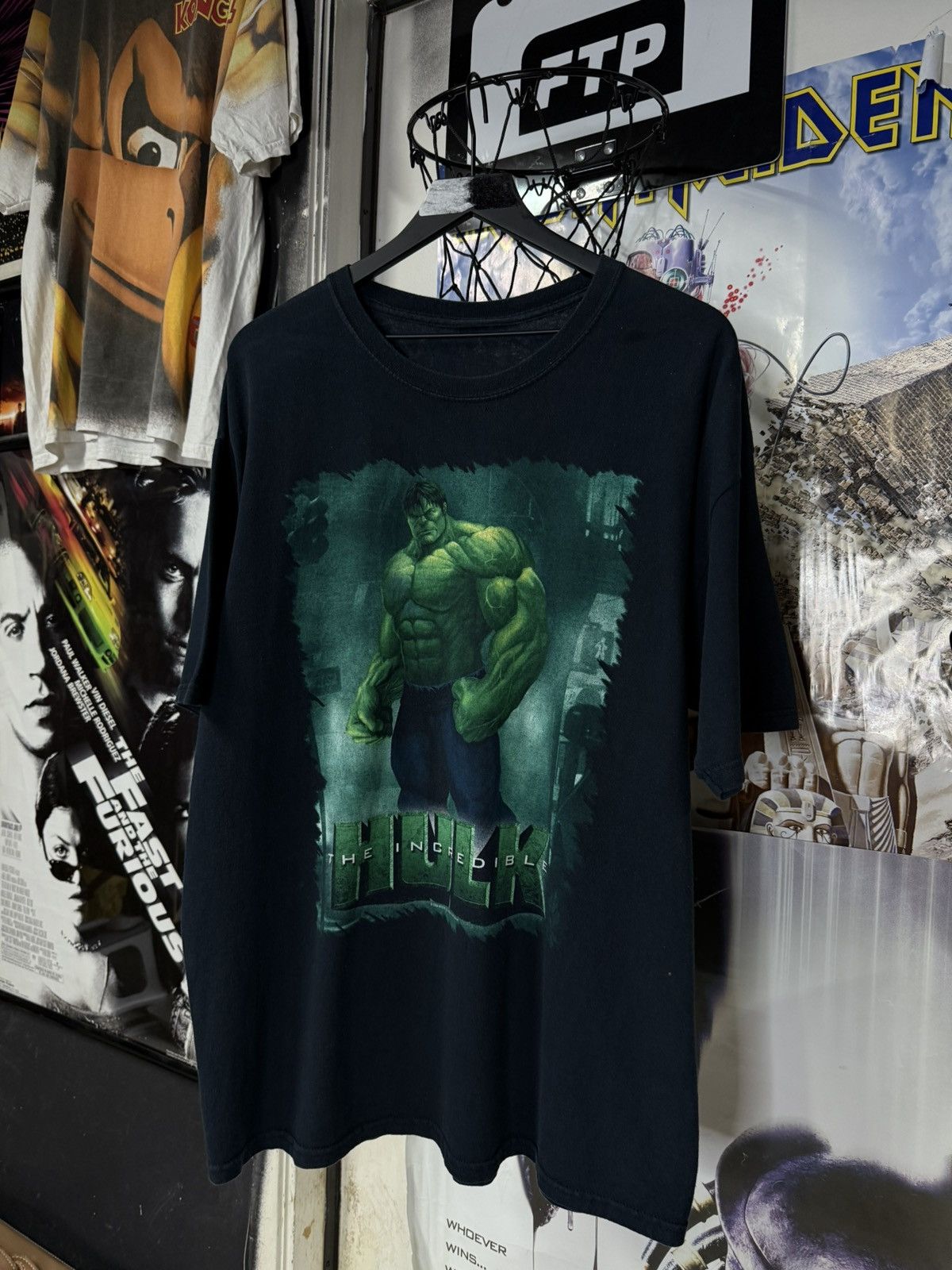 Vintage Vintage 00’ Incredible Hulk Movie T-Shirt Size Large Size US L / EU 52-54 / 3 - 5 Thumbnail
