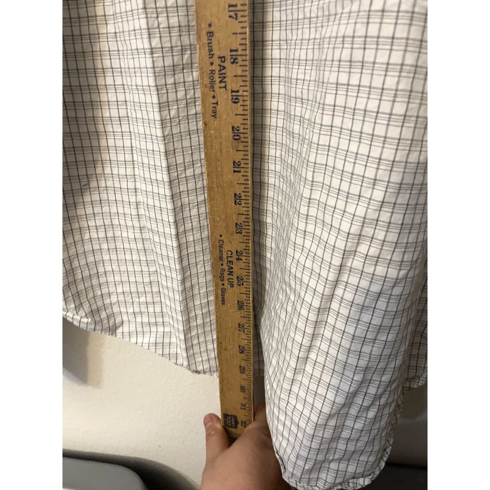 Calvin Klein Calvin Klein Shirt Slim Fit Regular XL 16 Gingham Multicolor Dress Shirt Men Size US XL / EU 56 / 4 - 4 Thumbnail