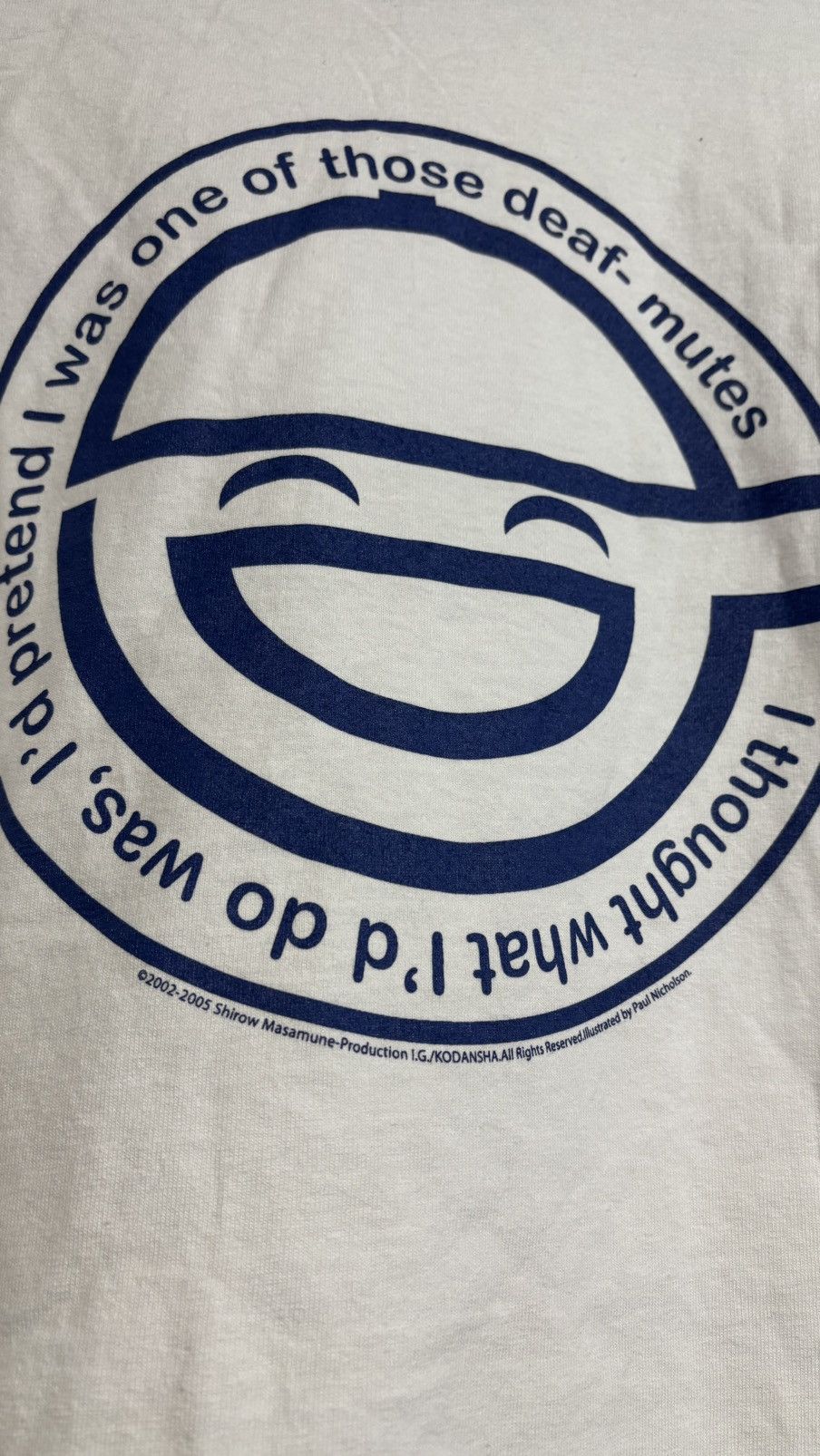 Gildan RARE Vintage 2005 Ghost In the Shell Anime T-Shirt Size US XL / EU 56 / 4 - 4 Thumbnail