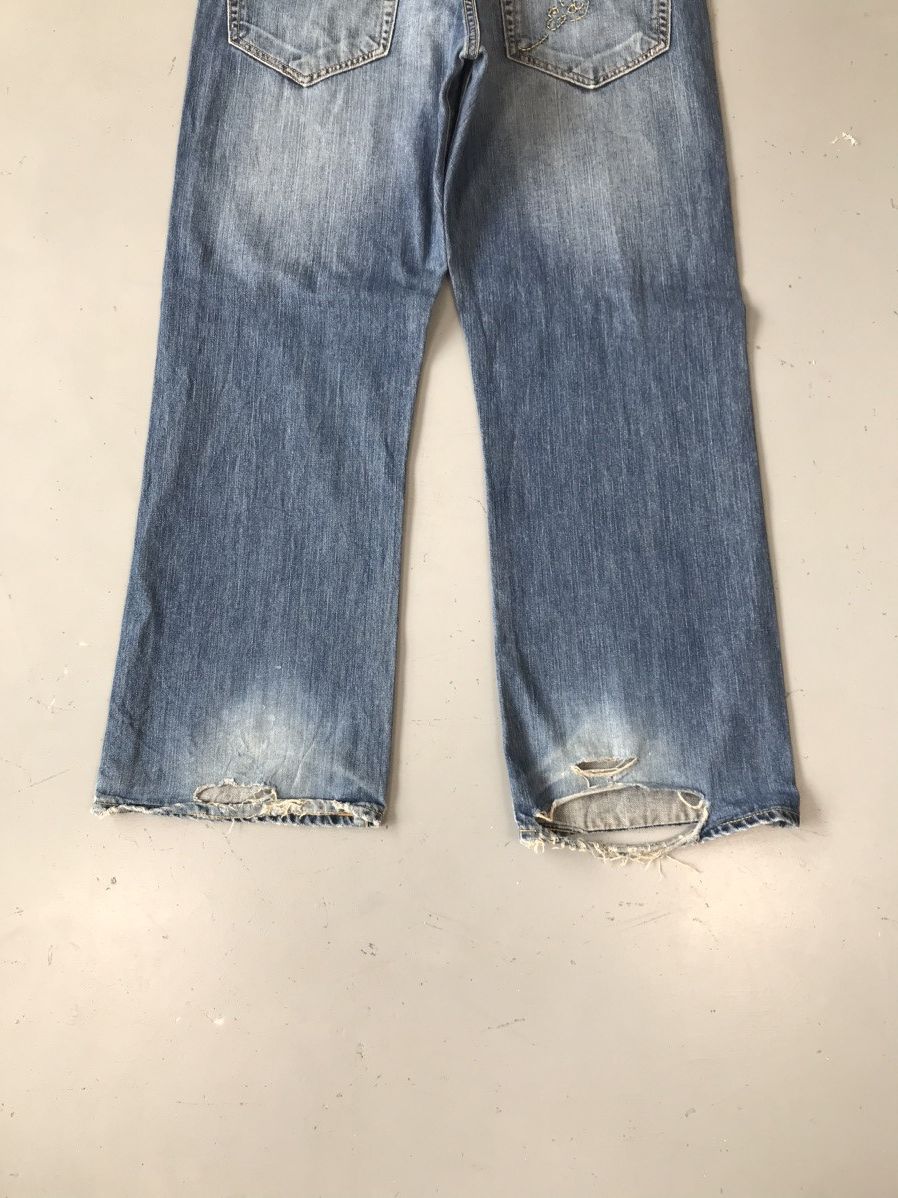 Ed Hardy × Vintage Ed Hardy Spell Out Denim Size US 36 / EU 52 - 12 Thumbnail