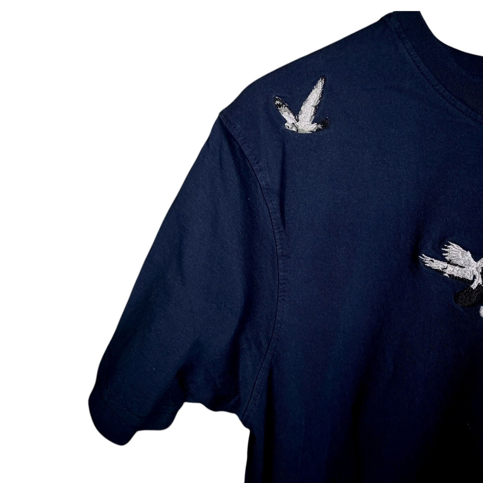 Staple Staple Men's Medium Navy Blue Pigeon Flock Logo T-Shirt Size US M / EU 48-50 / 2 - 3 Thumbnail