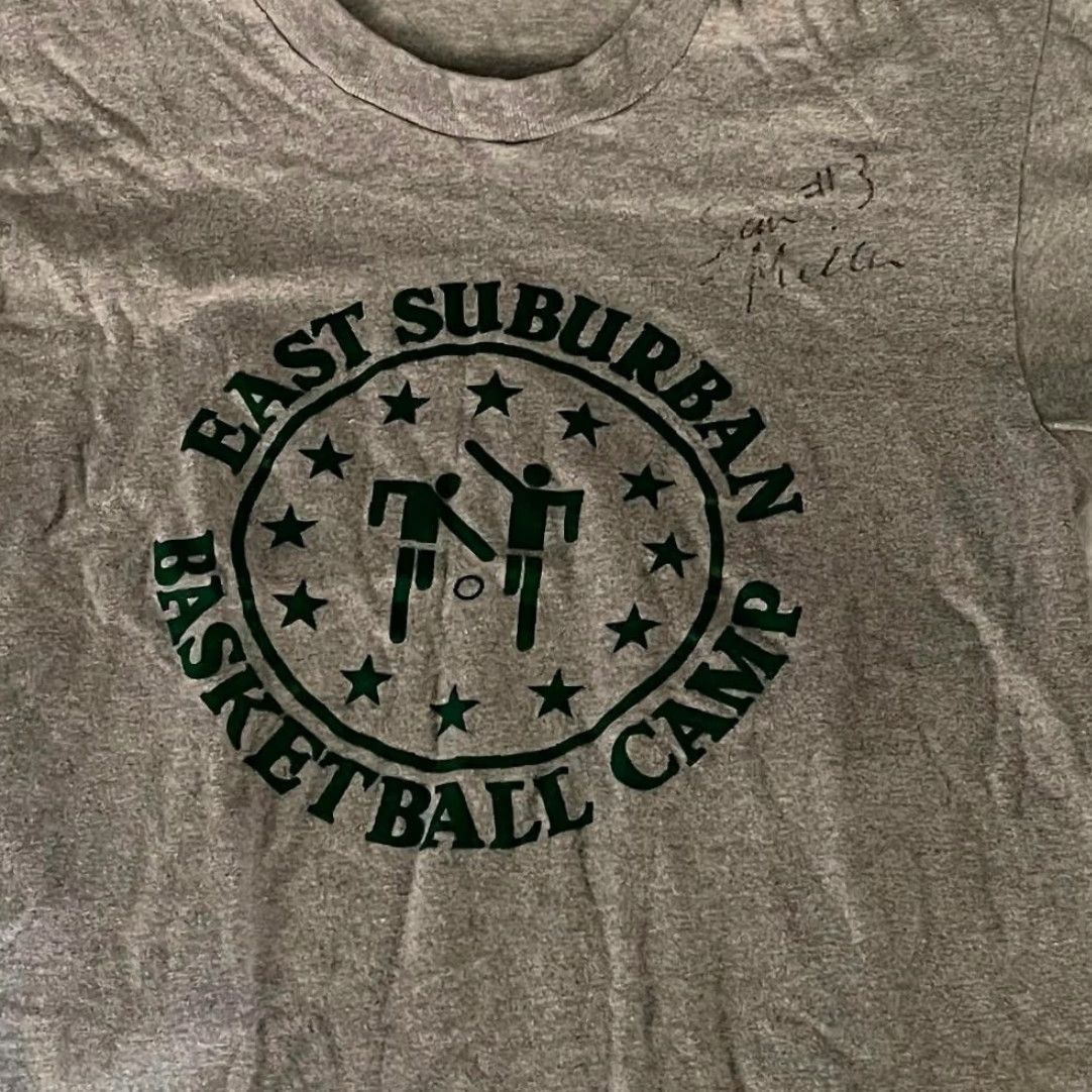 Vintage S﻿igned Autographed Sean Miller Pitt Panthers Basketball T‑Shirt Sz M Medium Gray Shirt Mens Size US M / EU 48-50 / 2 - 2 Thumbnail