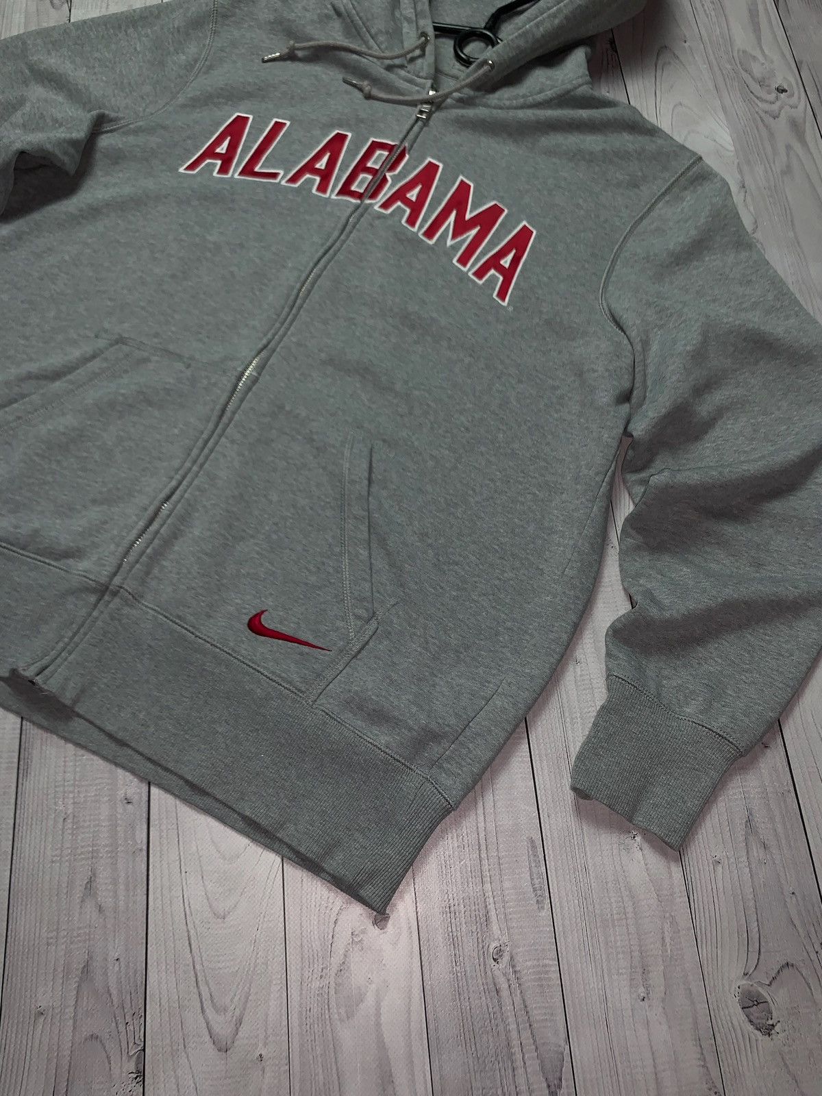 Nike × Vintage Vintage Nike Alabama zip hoodie size L Size US L / EU 52-54 / 3 - 4 Thumbnail