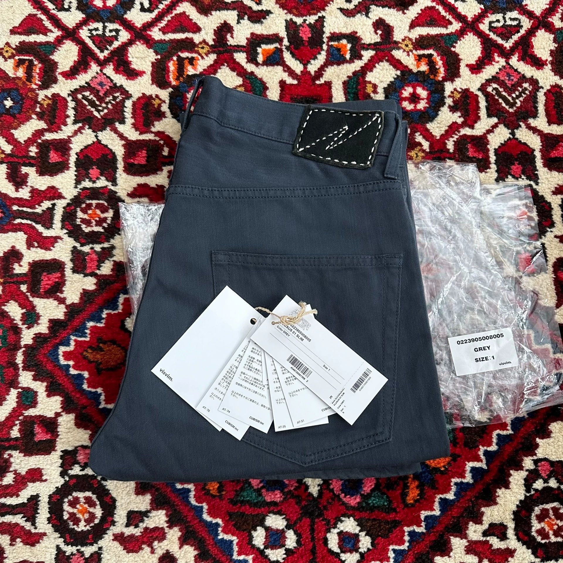 Visvim visvim 23aw ict fluxus 01 slim pants size 1 new Size US 42 / EU 58 - 8 Thumbnail