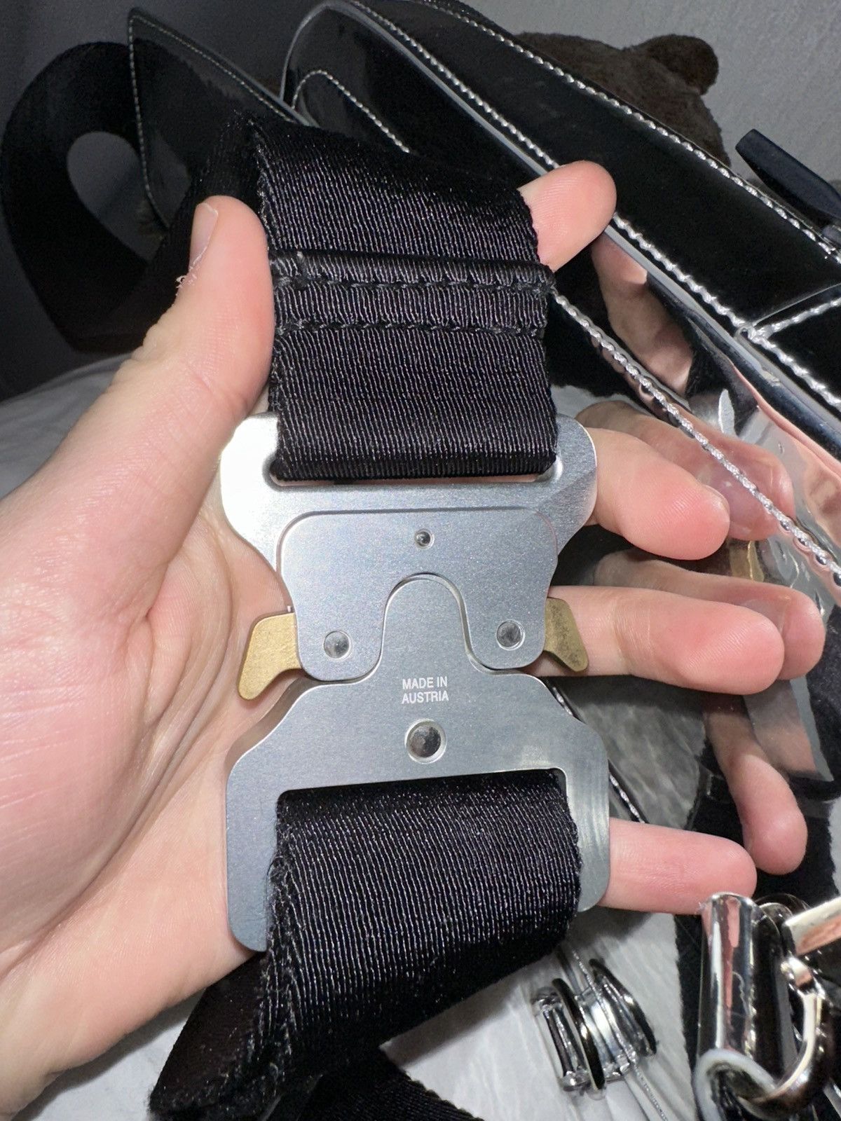 1017 ALYX 9SM VERY RARE 1017 ALYX 9SM silver crossbody bag Size ONE SIZE - 3 Thumbnail