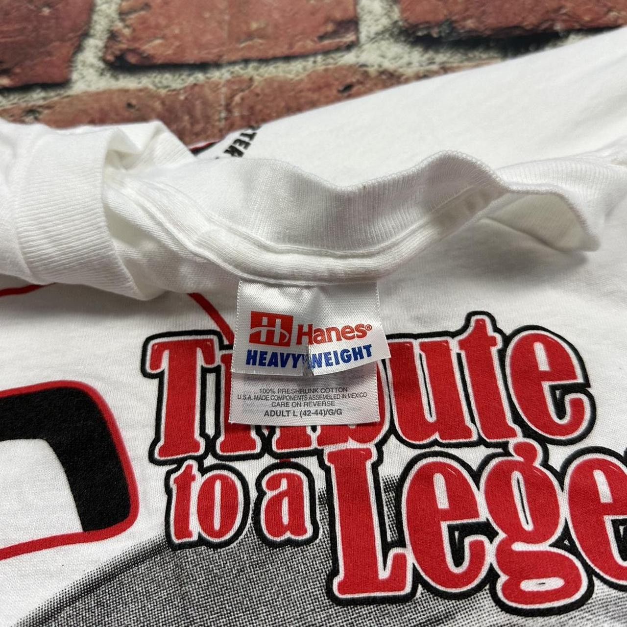 Hanes Vintage Dale Earnhardt Tribute Legend Nascar Double Side Tee Size US L / EU 52-54 / 3 - 6 Thumbnail