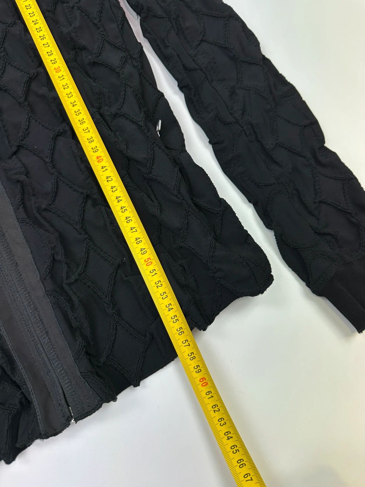 Marithe + Francois Girbaud Marithé + François Girbaud 00’s Black Stitches Fitted Jacket Size M / US 6-8 / IT 42-44 - 11 Thumbnail