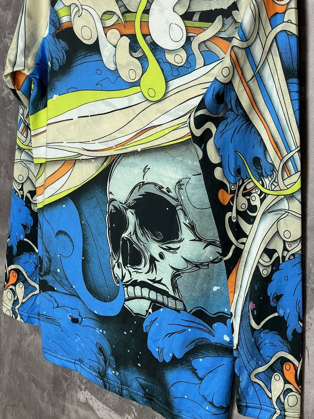 Affliction × Ed Hardy × Vintage Rare Mma Elite Thermal Longsleeve Y2K Affliction Style Size M / US 6-8 / IT 42-44 - 10 Thumbnail