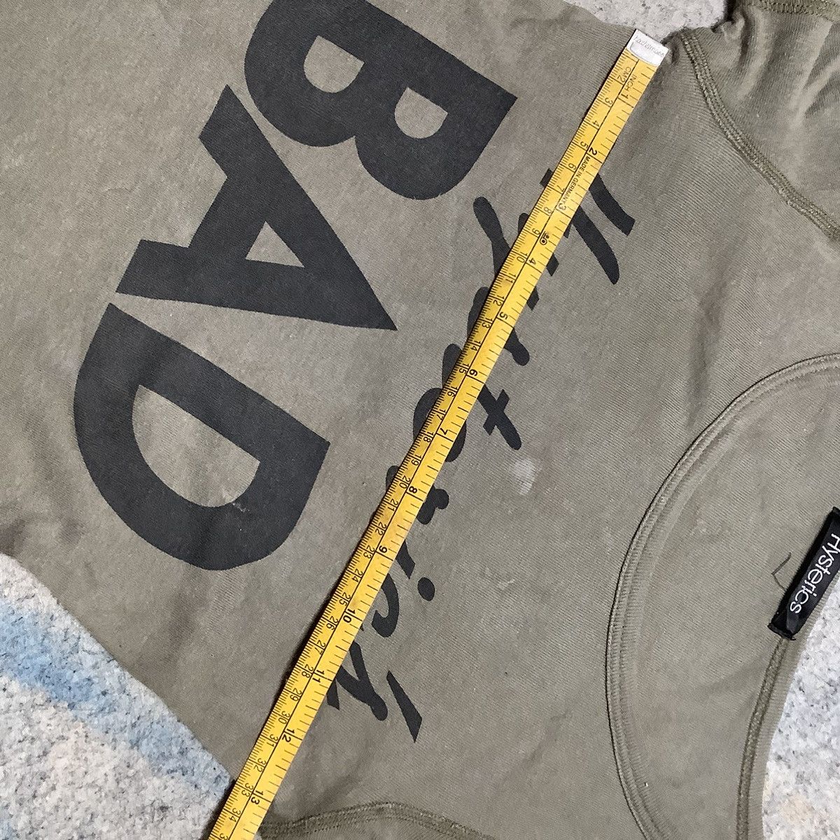 Hysteric Glamour × Vintage 90's Hysteric Bad Tee Size ONE SIZE - 9 Thumbnail