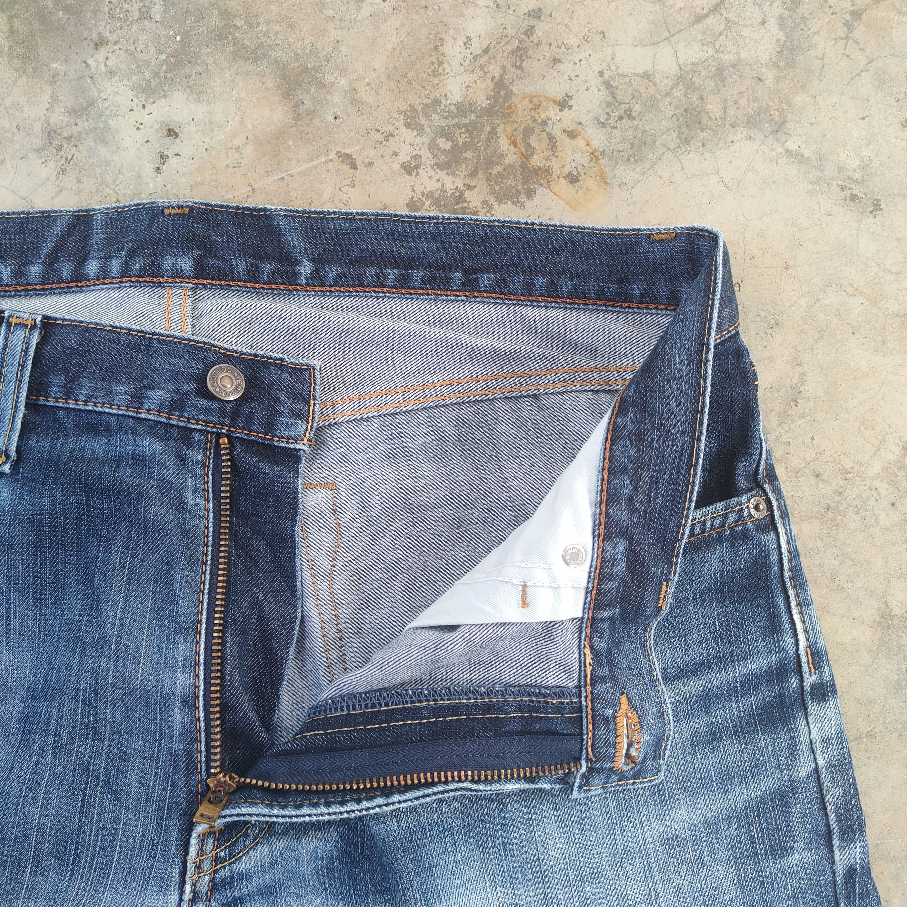 Edwin W38 VINTAGE EDWIN FADED DISTRESSED JEAN DENIM PANTS Size US 38 / EU 54 - 8 Thumbnail