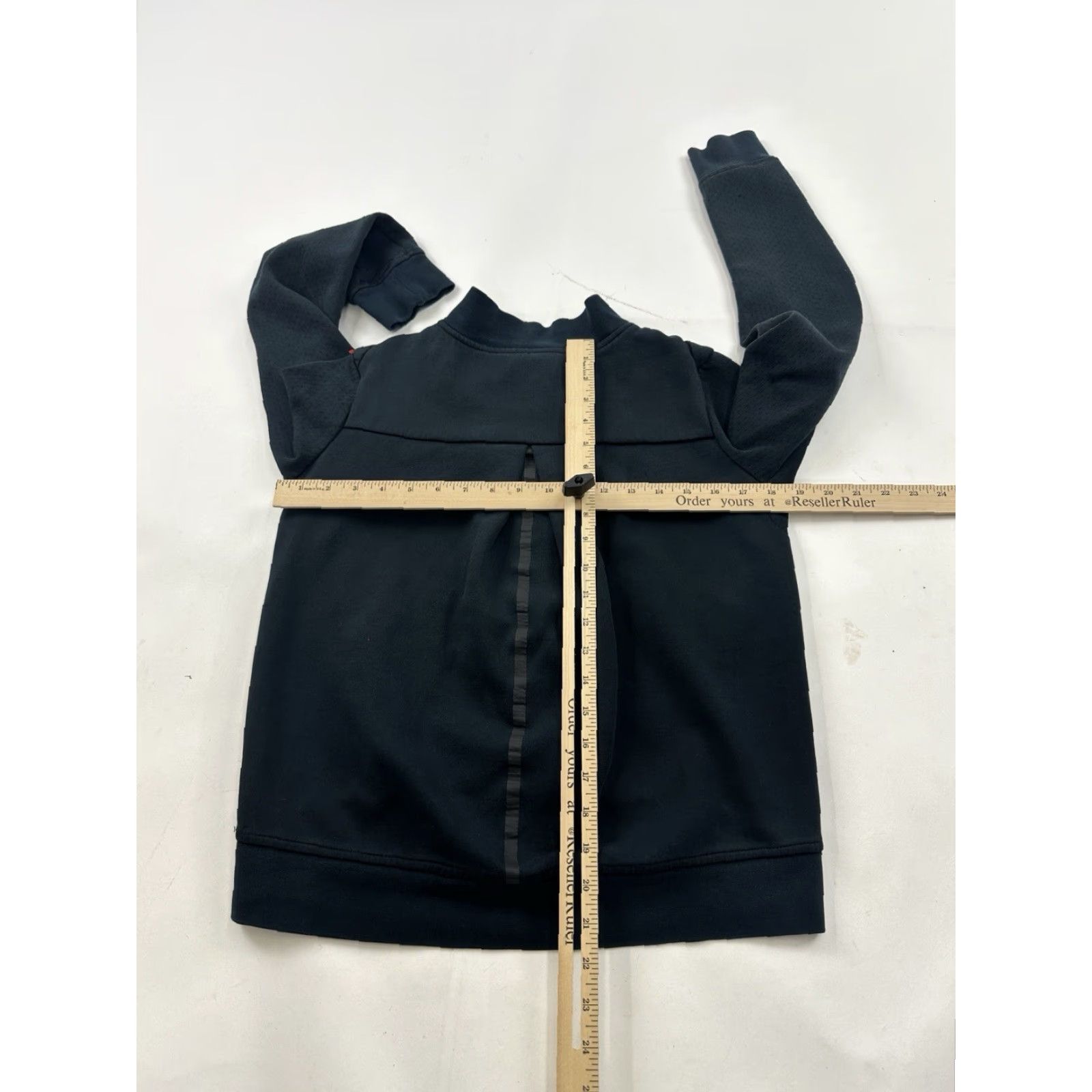 Nike Nike Tech Jacket Womens XS Black Full Zip Fleece Pockets Jacket Size XS / US 0-2 / IT 36-38 - 7 Thumbnail