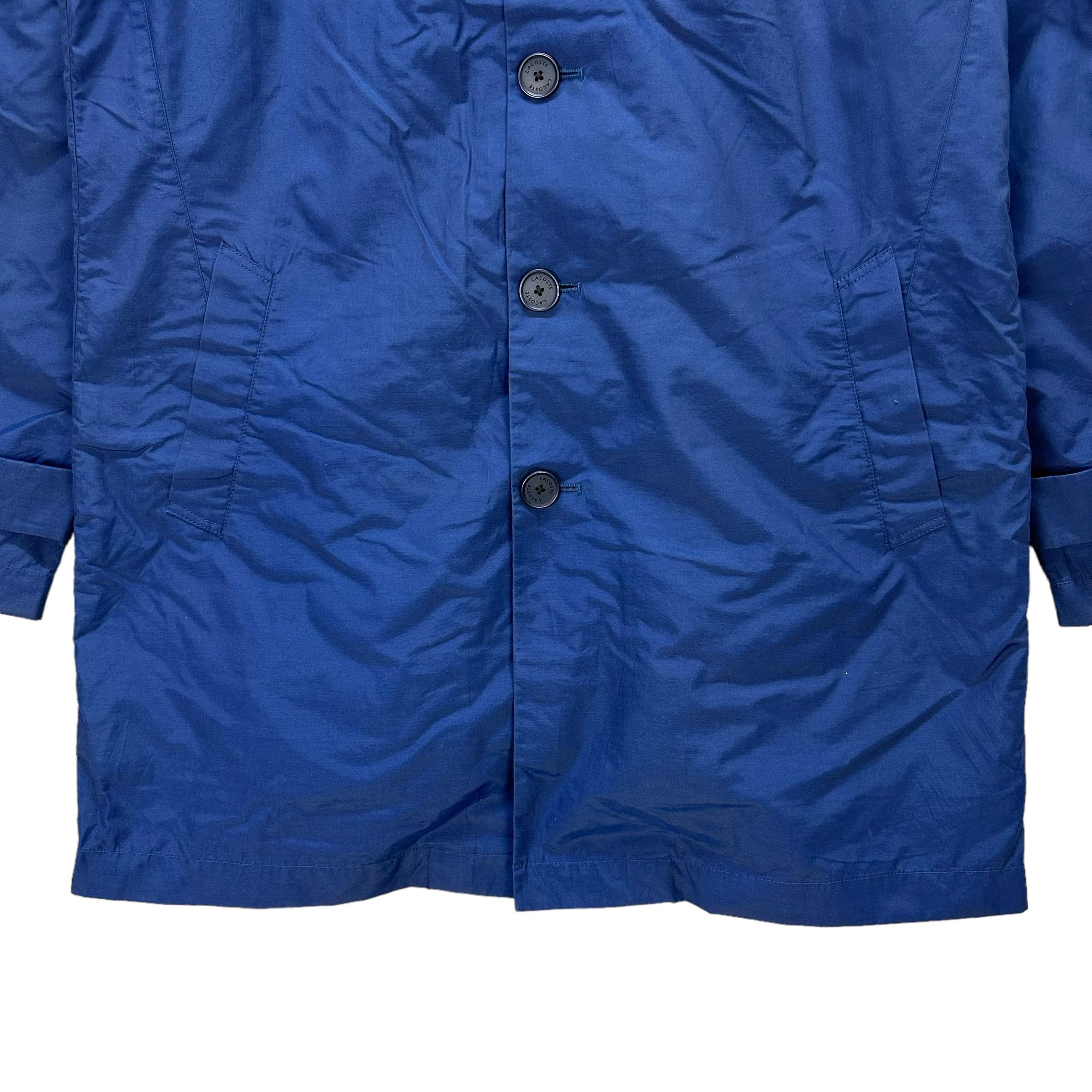 Lacoste Lacoste Blue Light Overcoat Long Coat #A5-0103 Size US L / EU 52-54 / 3 - 3 Thumbnail