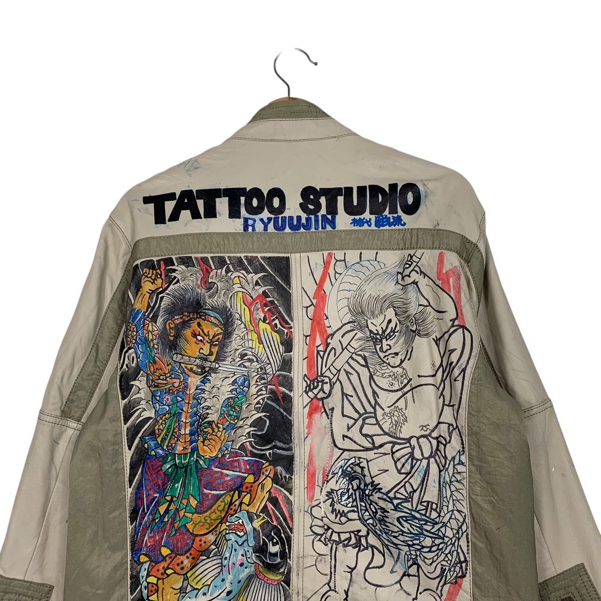 Japanese Brand Japanese Brand G-Stage Custom Art Tattoo Studio Biker Jacket Size US M / EU 48-50 / 2 - 8 Thumbnail