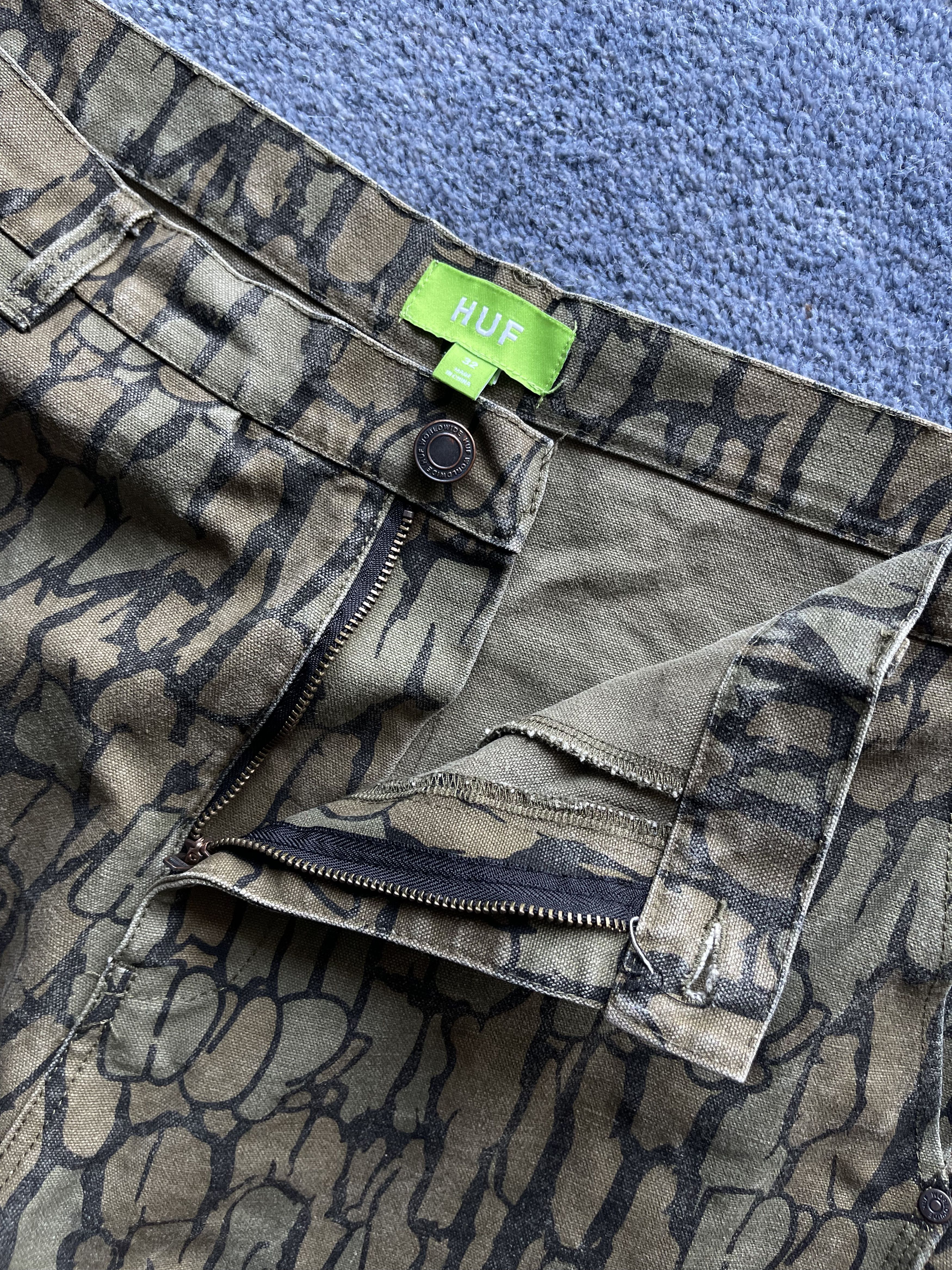 Huf HUF Gilman Double Knee Camo Pants Size 32 Cotton Duck Canvas Size US 32 / EU 48 - 5 Thumbnail