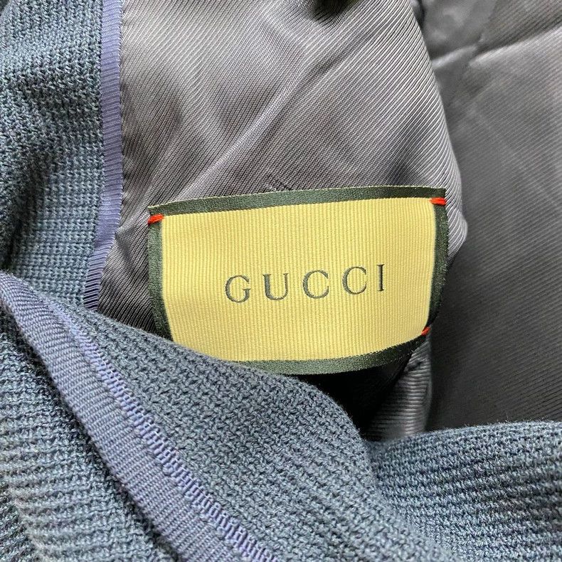 Gucci Gucci Midnight blue embroidered double G letter logo gold b Size US S / EU 44-46 / 1 - 3 Thumbnail