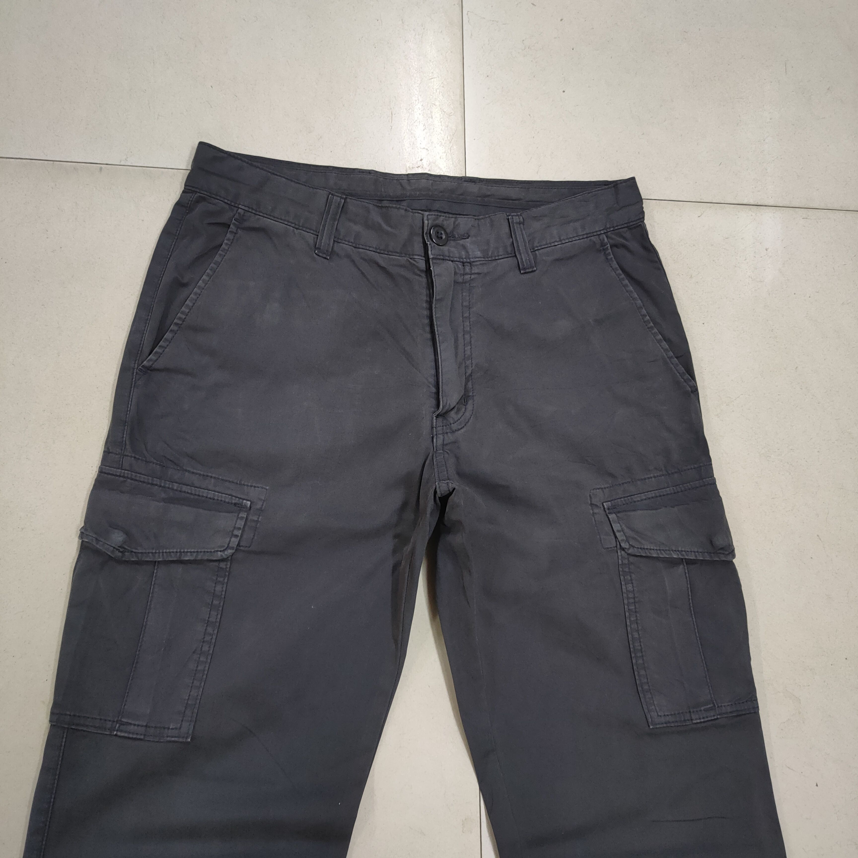Japanese Brand JAPANESE BRAND BLACK CARGO PANTS Size US 30 / EU 46 - 3 Thumbnail
