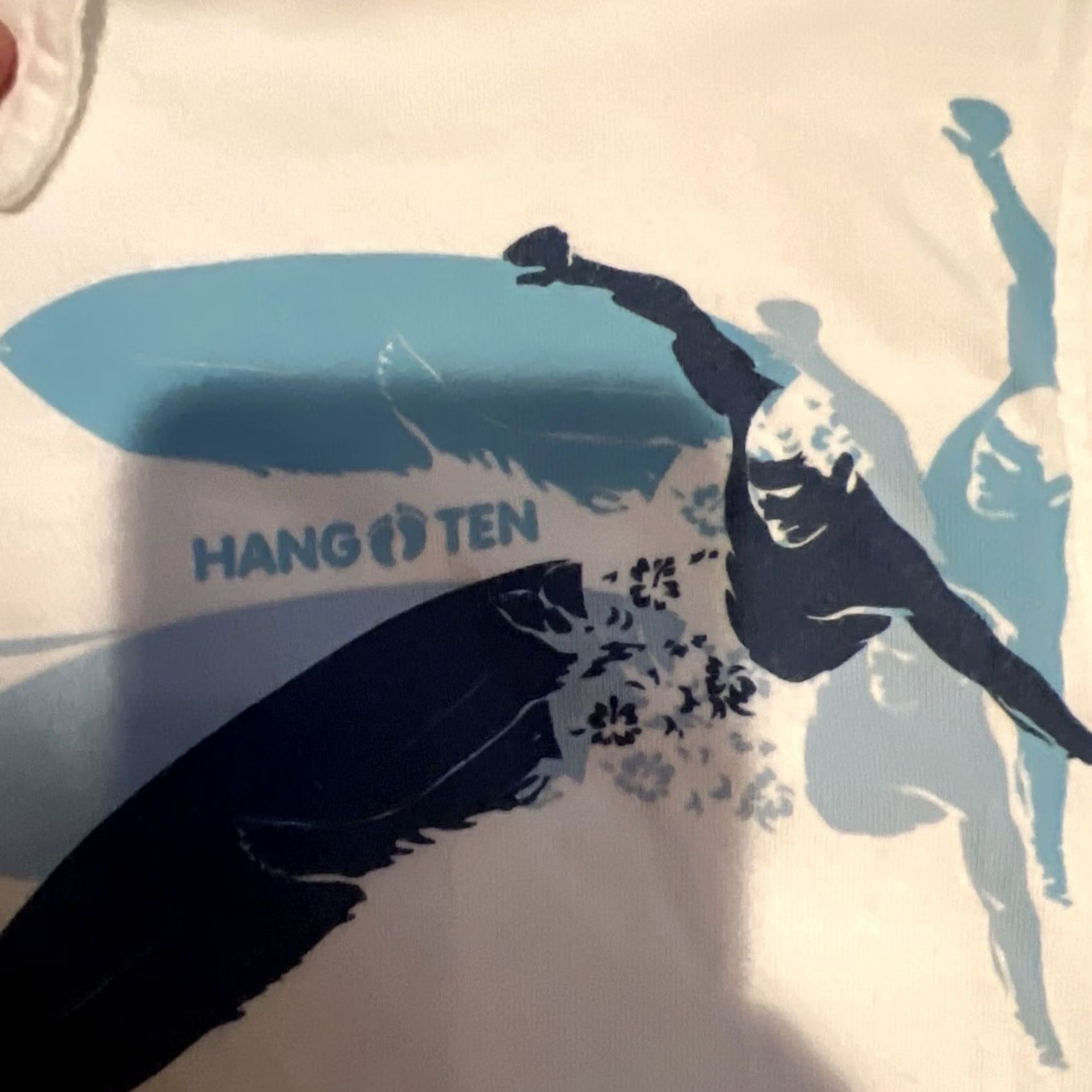 Hang Ten VINTAGE Hang Ten Polo Shirt Men L White Hawaii 1970s Surfer Surfing Short Sleeve Institutional? Size US L / EU 52-54 / 3 - 6 Thumbnail