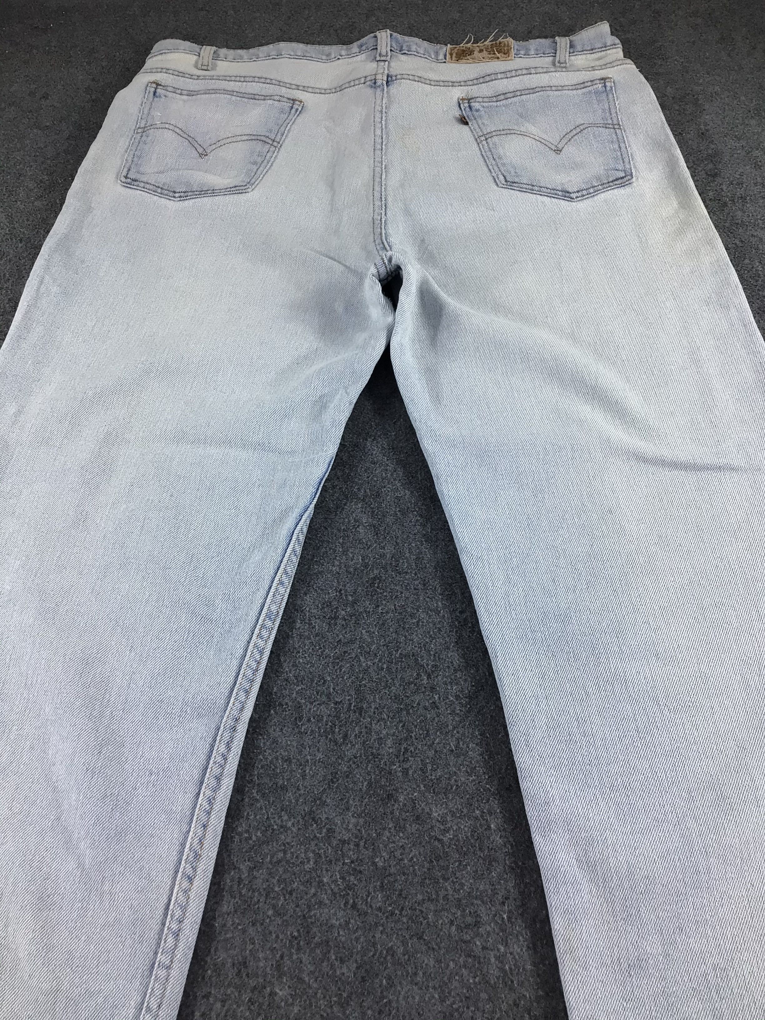 Levi's Vintage Levis 550 Jeans Light Wash Denim -J579 Size US 41 - 4 Thumbnail