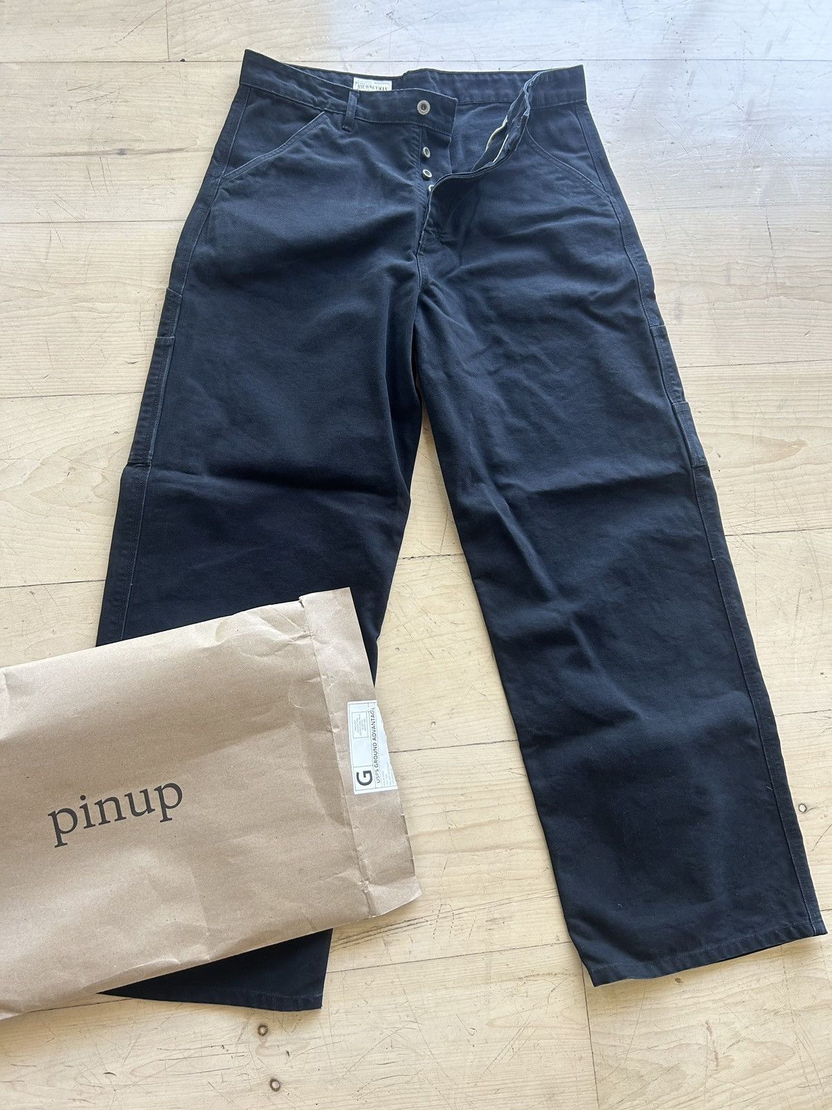 Japanese Brand × Other × Vintage Pinup Rags Journeyman Black
