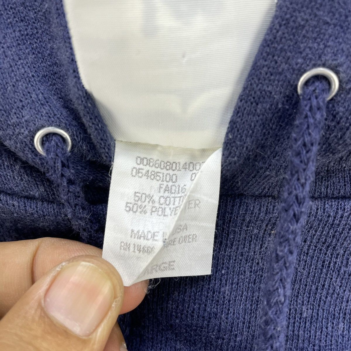 Lee × Vintage Vintage Lee Sweatshirt Hooded Made In Usa Size US L / EU 52-54 / 3 - 5 Thumbnail