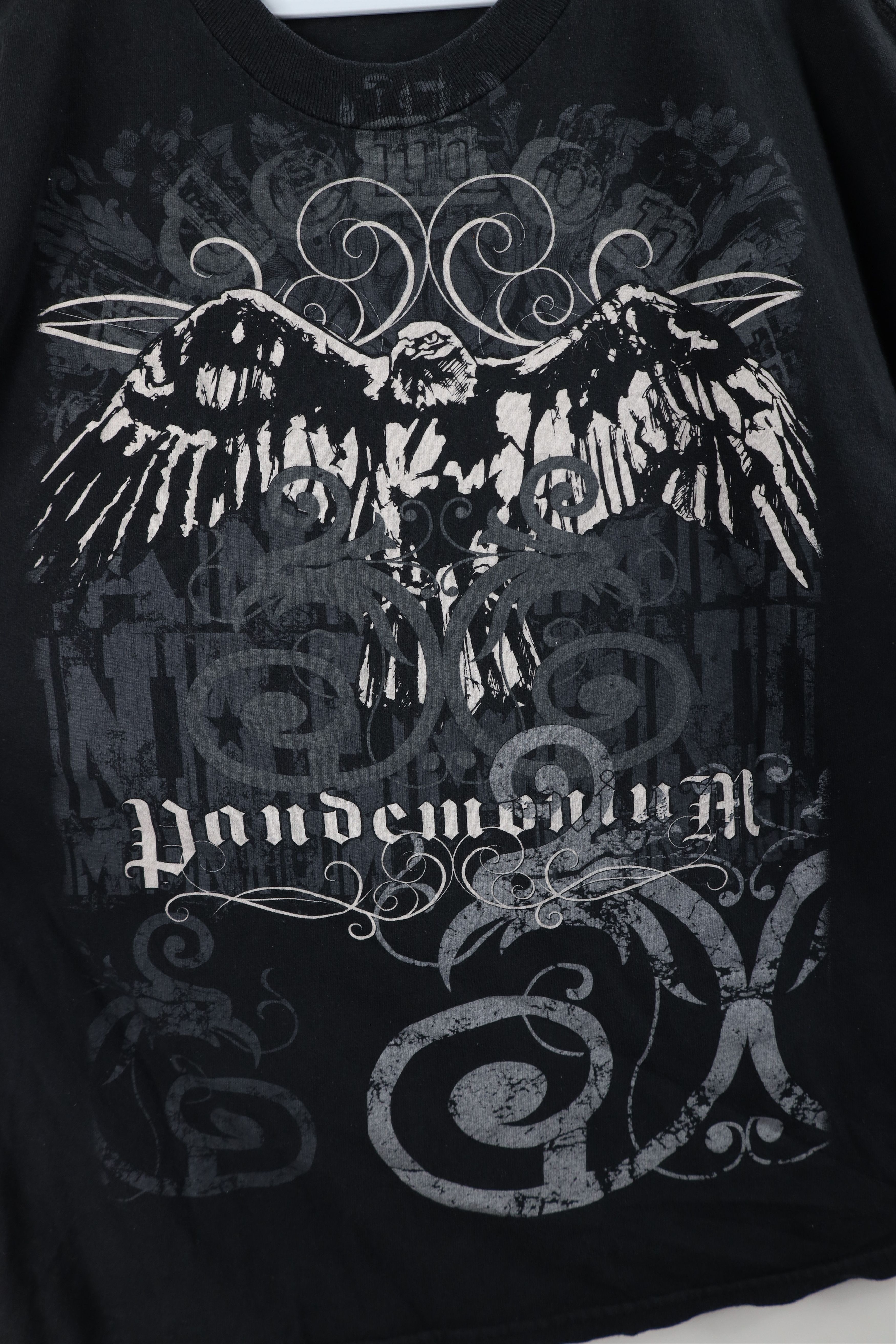 Vintage Vintage 90s Y2K Streetwear Pandemonium Eagle T-Shirt Size US XL / EU 56 / 4 - 4 Thumbnail