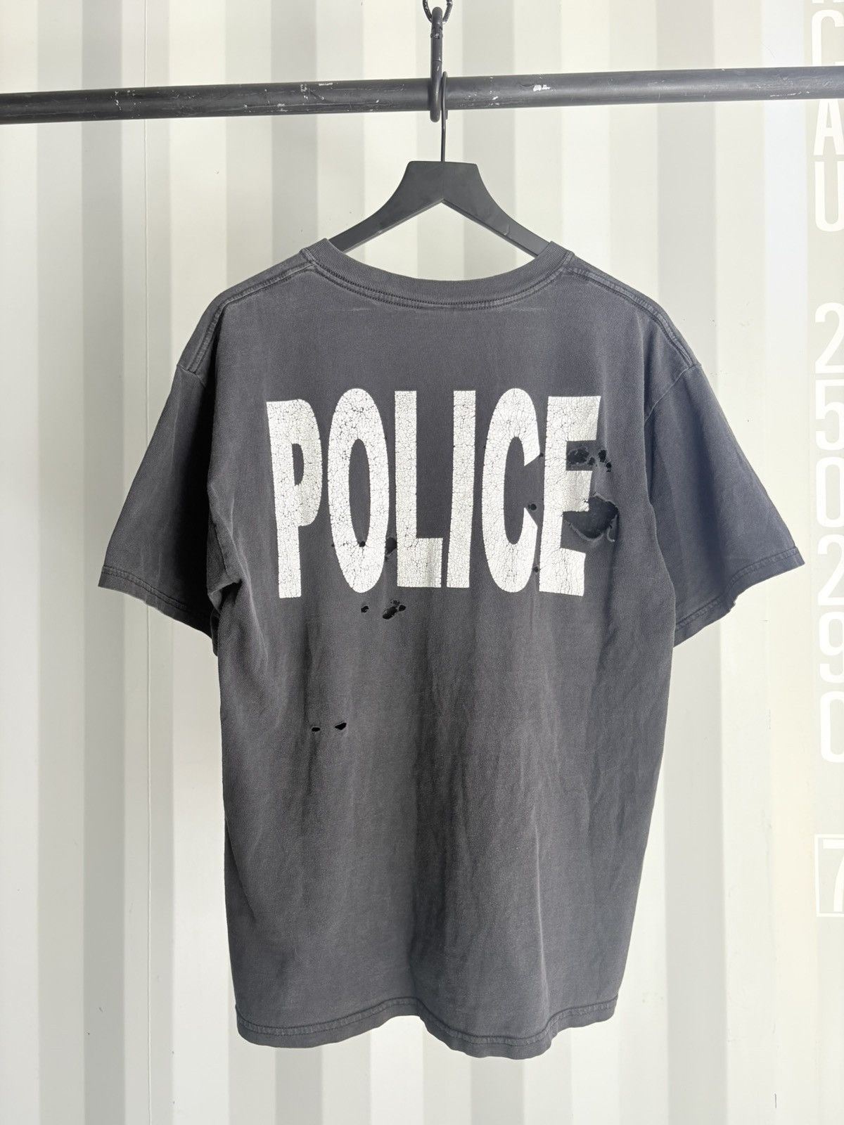 Vintage Thrashed Police Faded Distressed ERD Grunge Band WCC HARLEY Size US XL / EU 56 / 4 - 1 Thumbnail