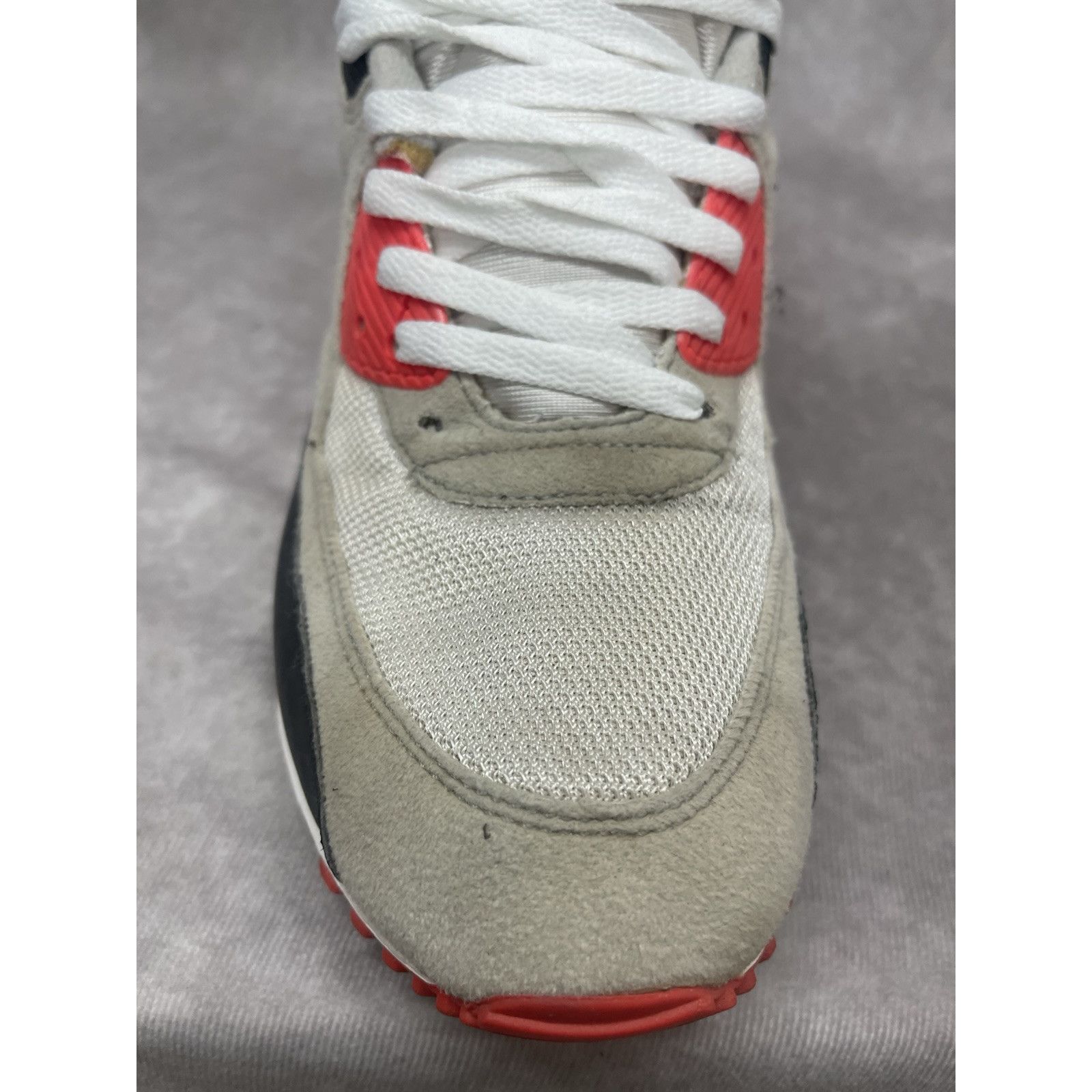 Nike Vintage Nike Air Max 90 Infrared OG Sneaker Shoes 313096-101 Size US 10.5 / EU 43-44 - 7 Thumbnail