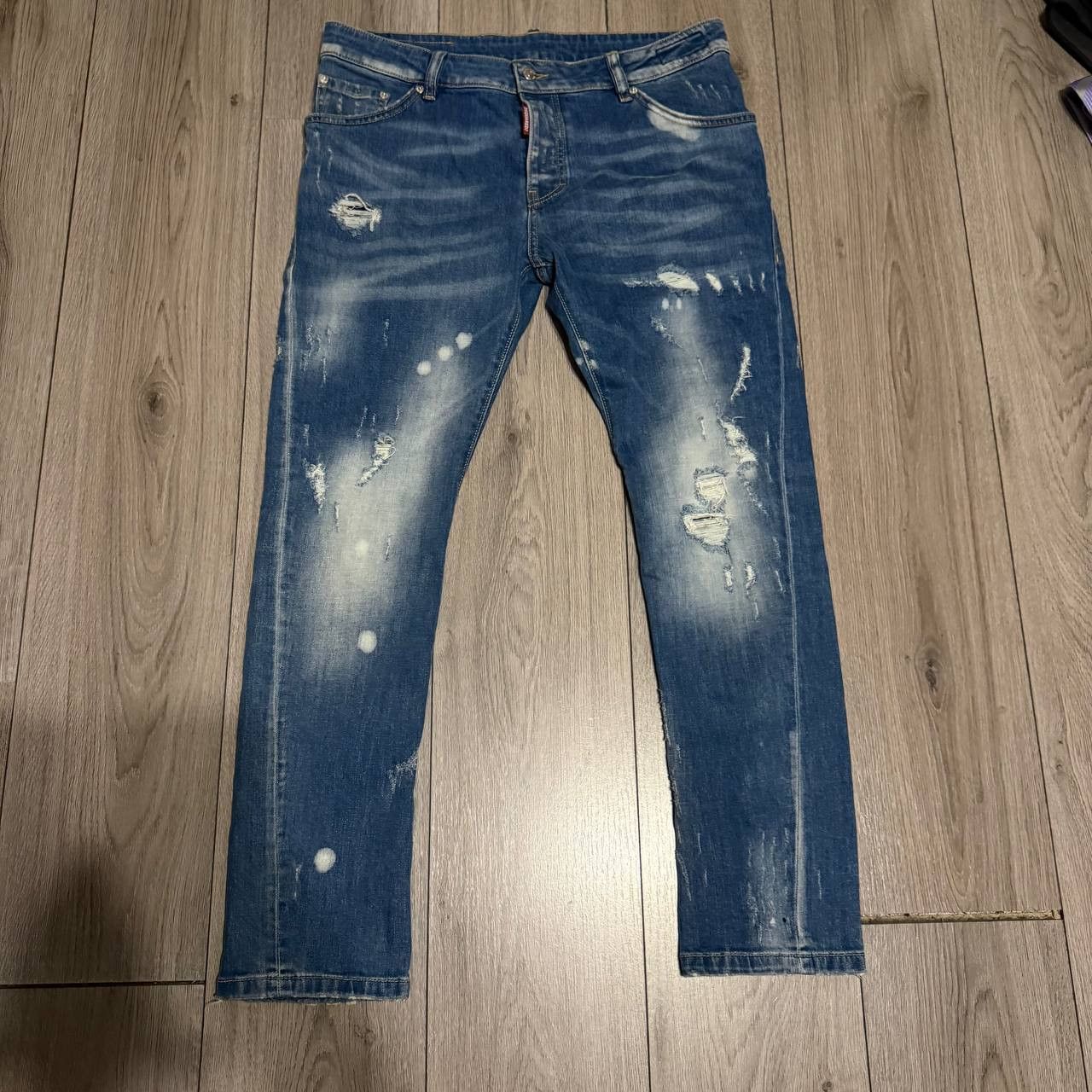 Dsquared2 dsquared2 jeans men 52 avant garde disressed denim Size US 36 / EU 52 - 1 Thumbnail
