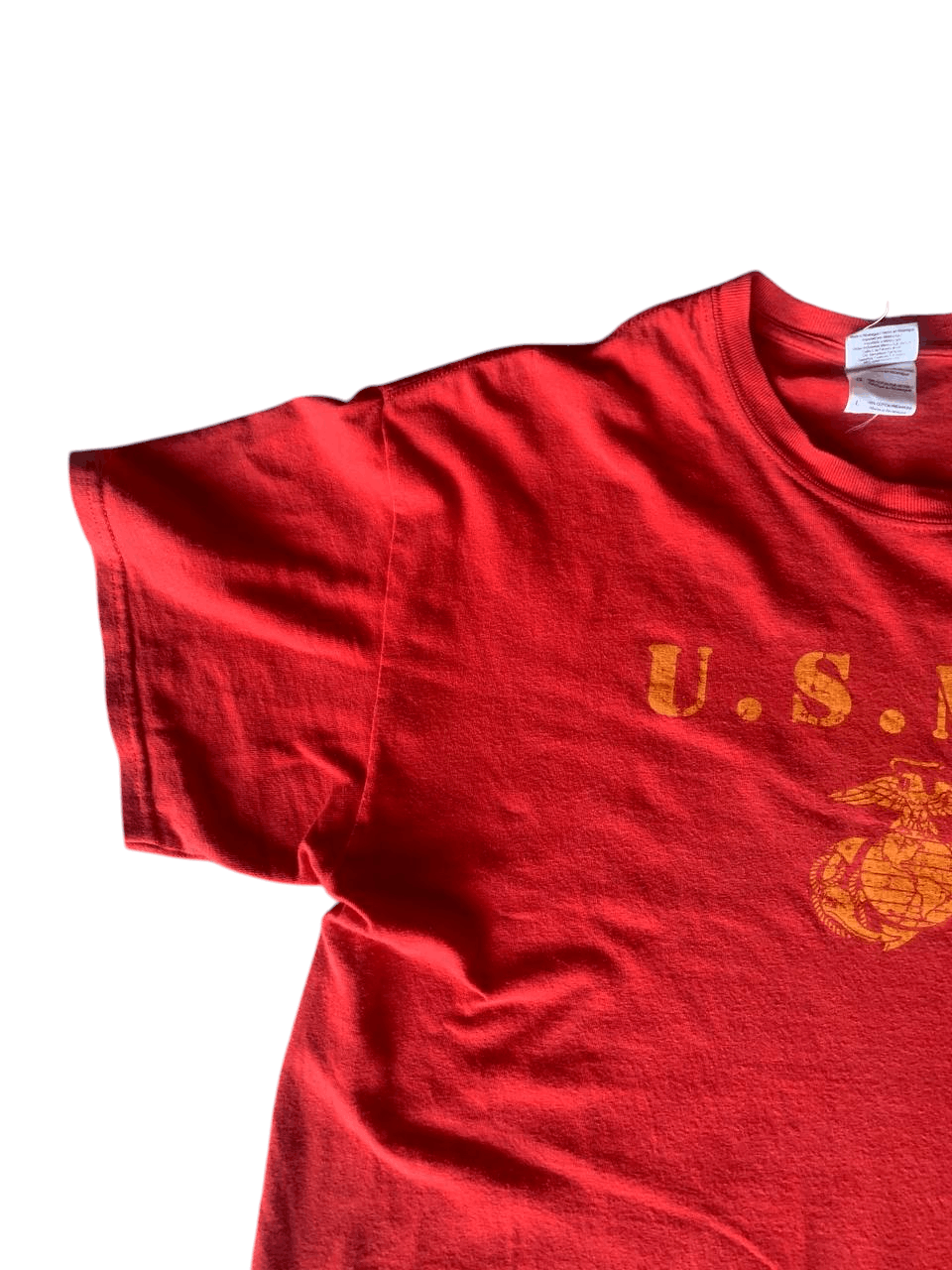 Gildan × Vintage Vintage 90's USMC Tee Size US XL / EU 56 / 4 - 6 Thumbnail